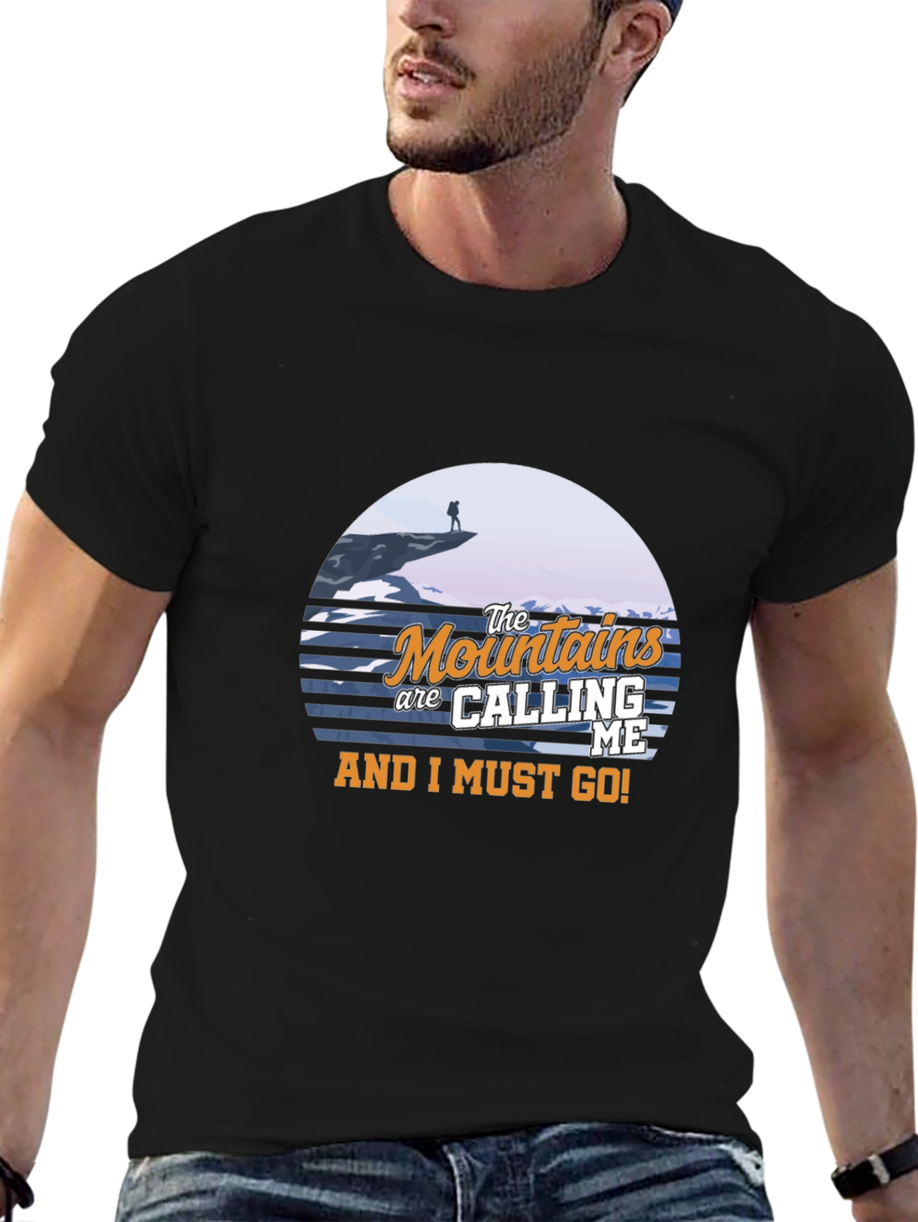 Black Mountains Calling T-Shirt: Adventure Awaits! view 6