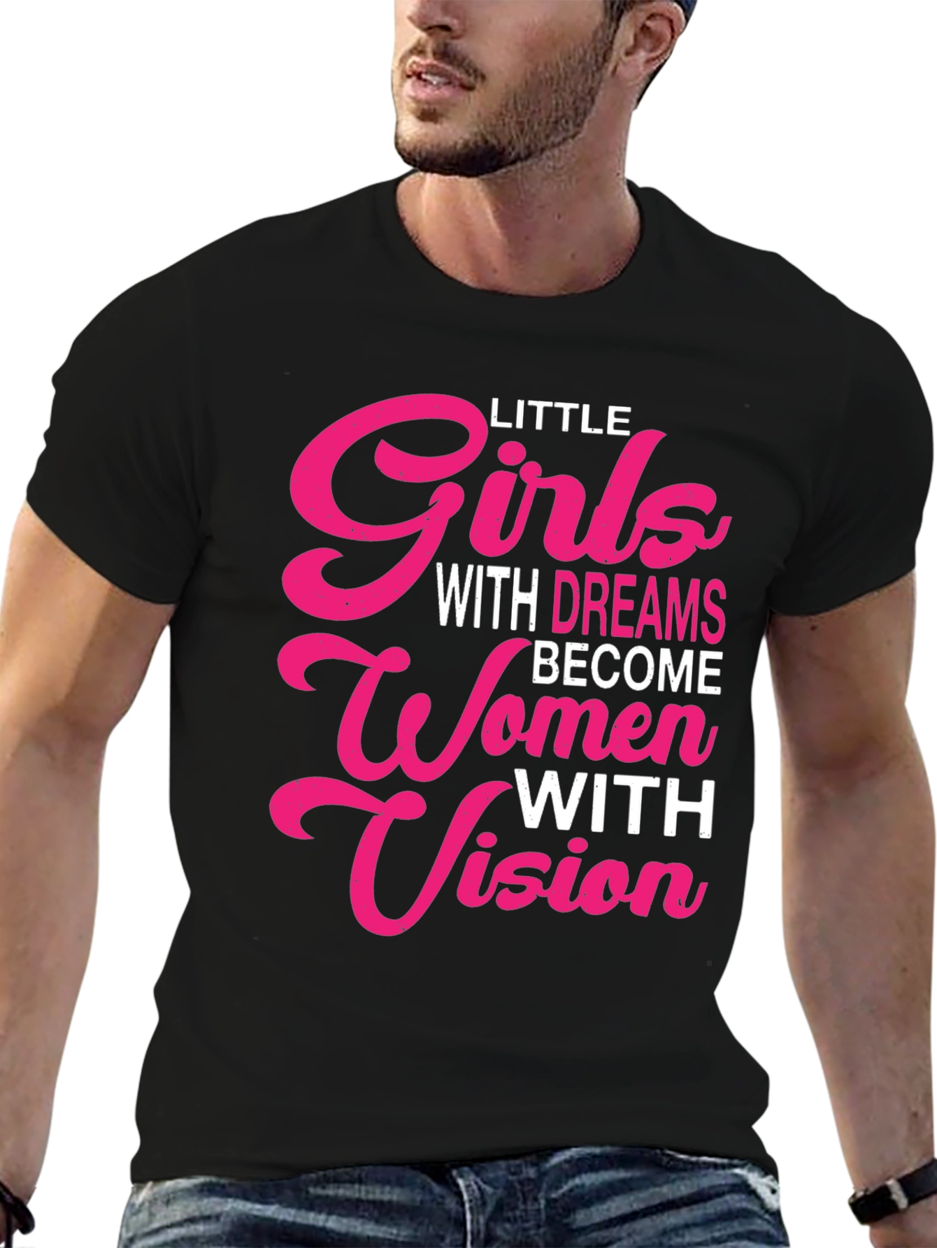 Black Empowering Women's Graphic Tee view 6