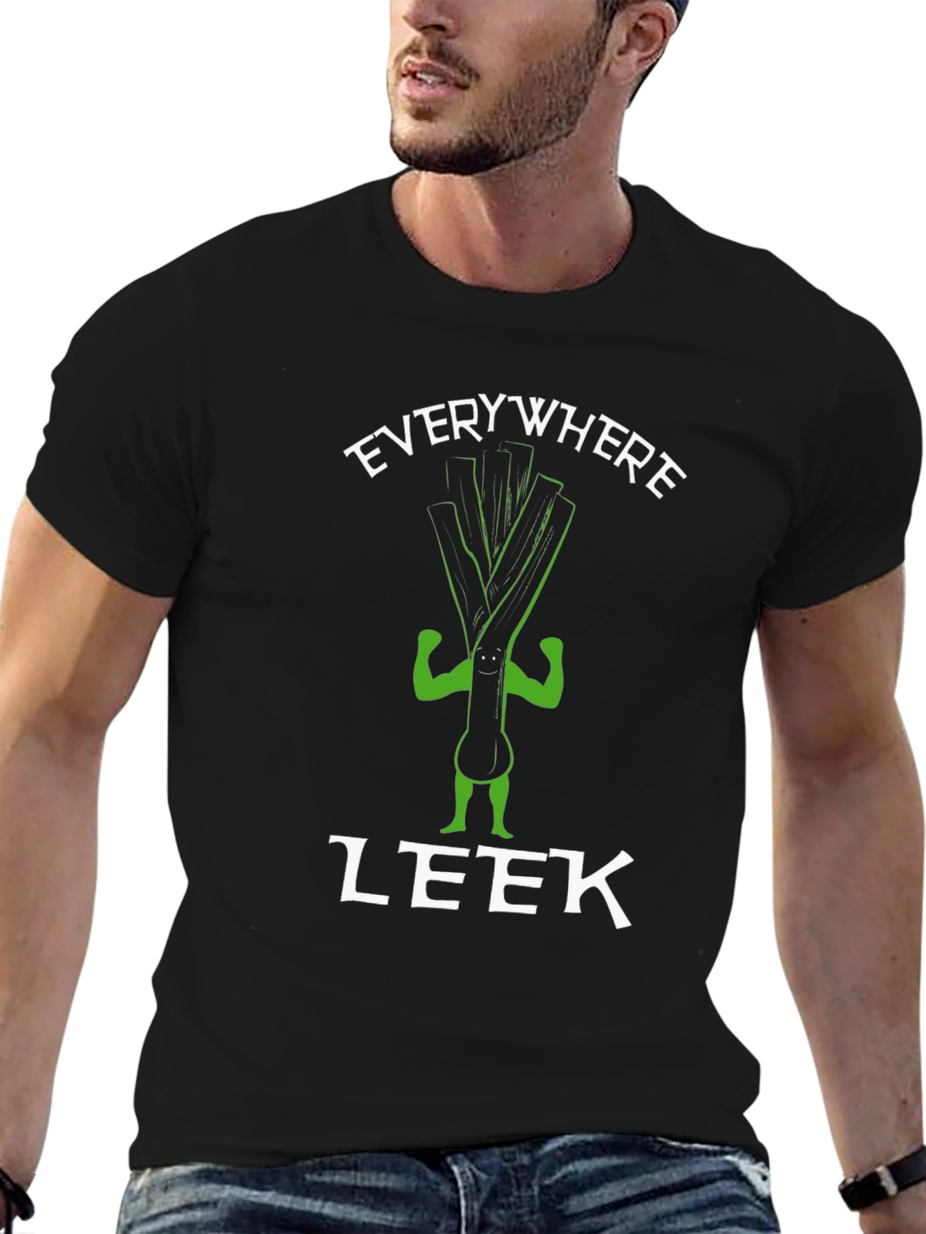 Everywhere I Leek Funny T-Shirt - 6