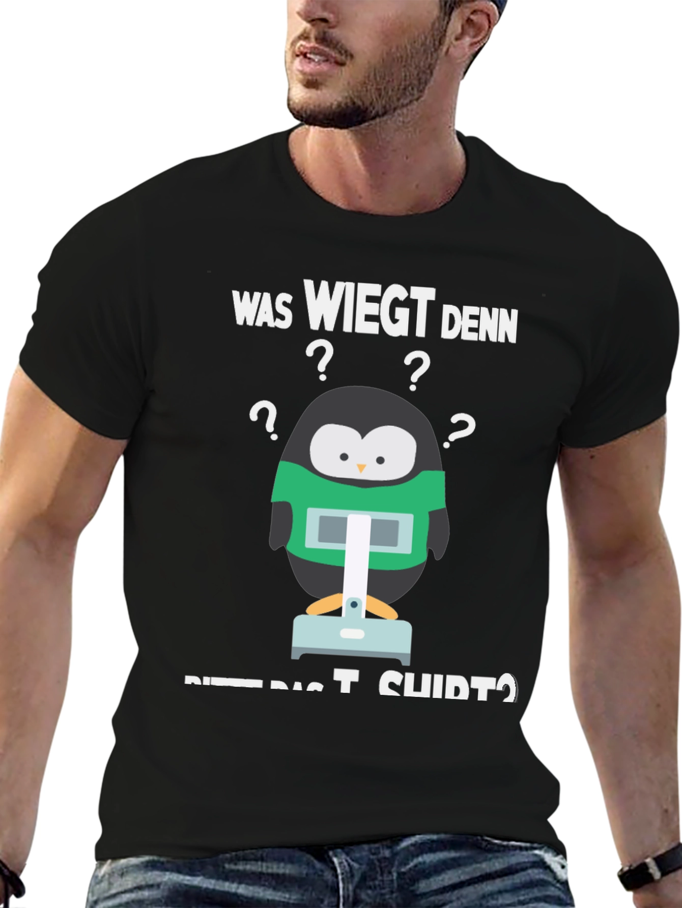 Black Penguin T-Shirt: What Does This T-Shirt Weigh? view 6