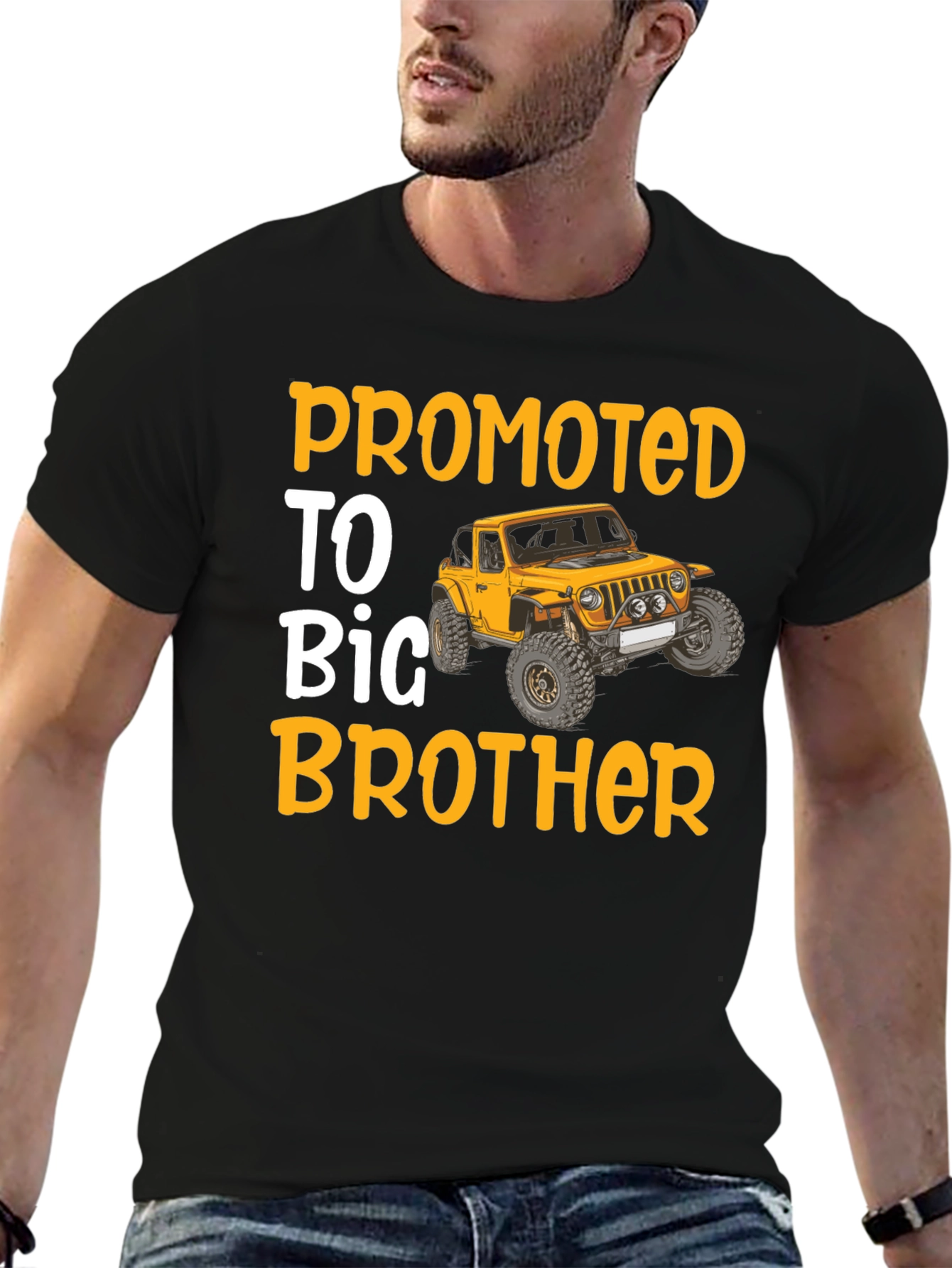 Black Promoted to Big Brother T-Shirt view 6