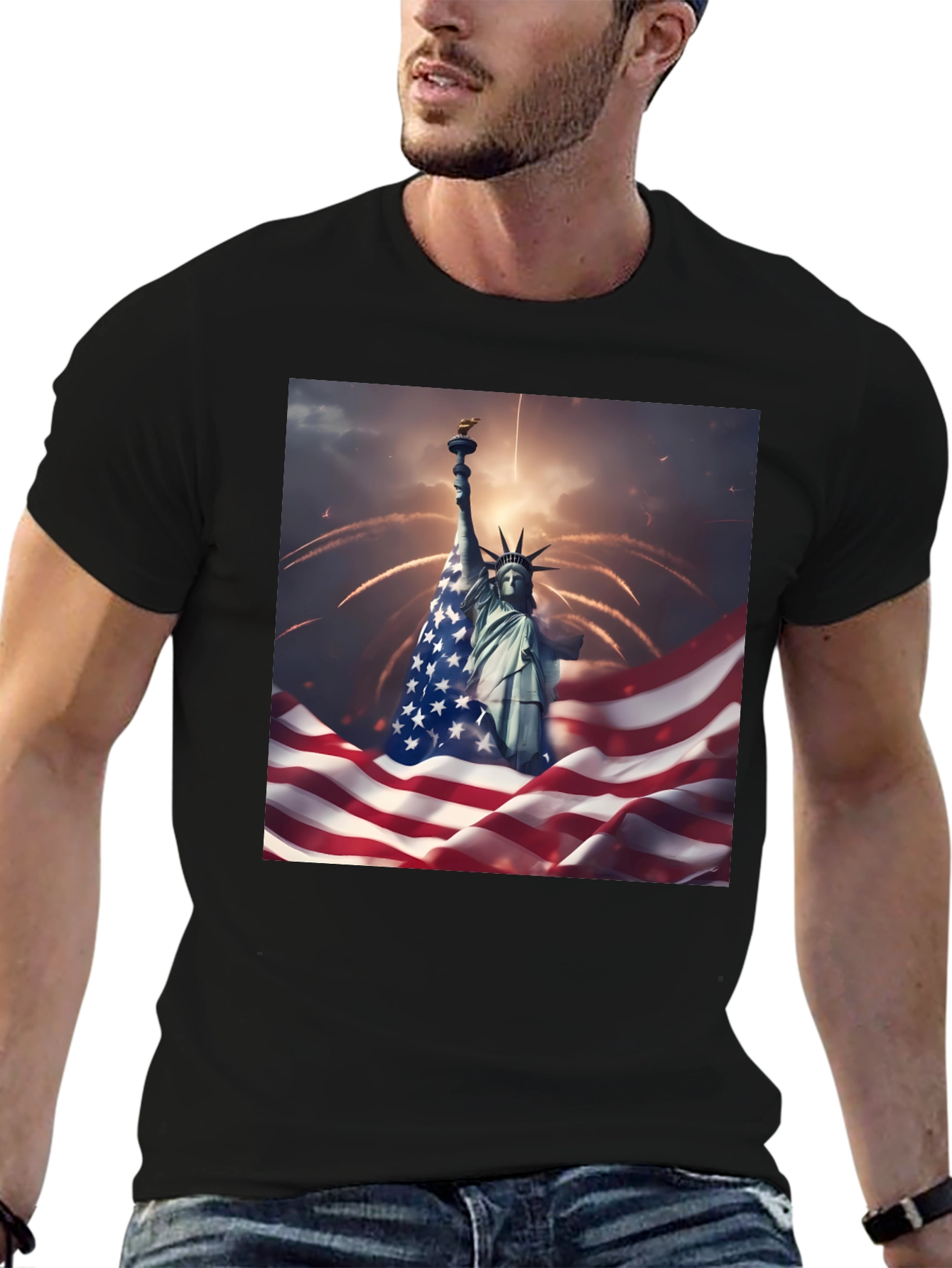 Statue of Liberty Graphic Tee - 6