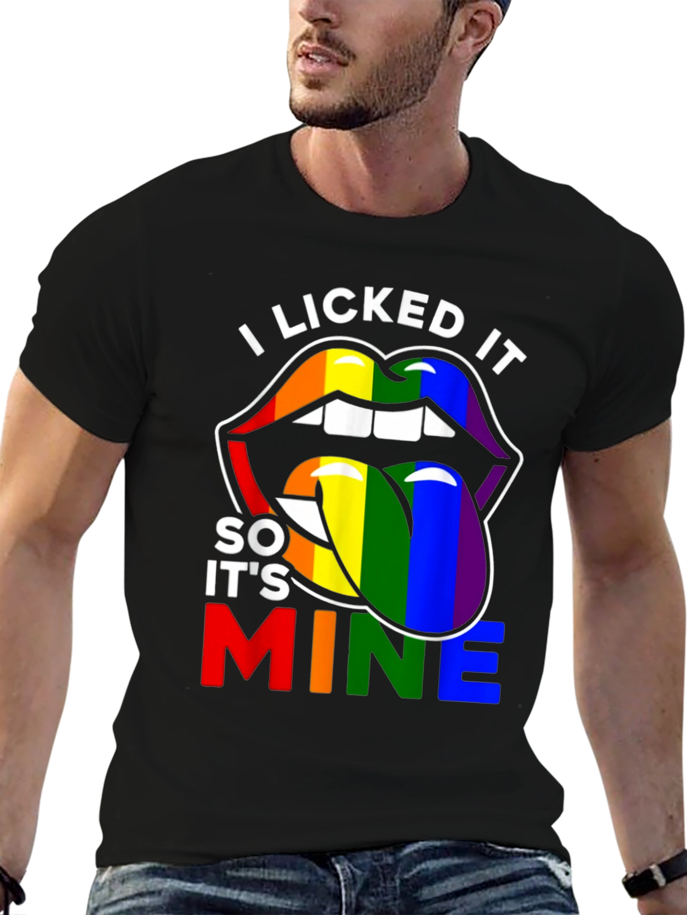 I Licked It So It's Mine Pride T-Shirt - 6