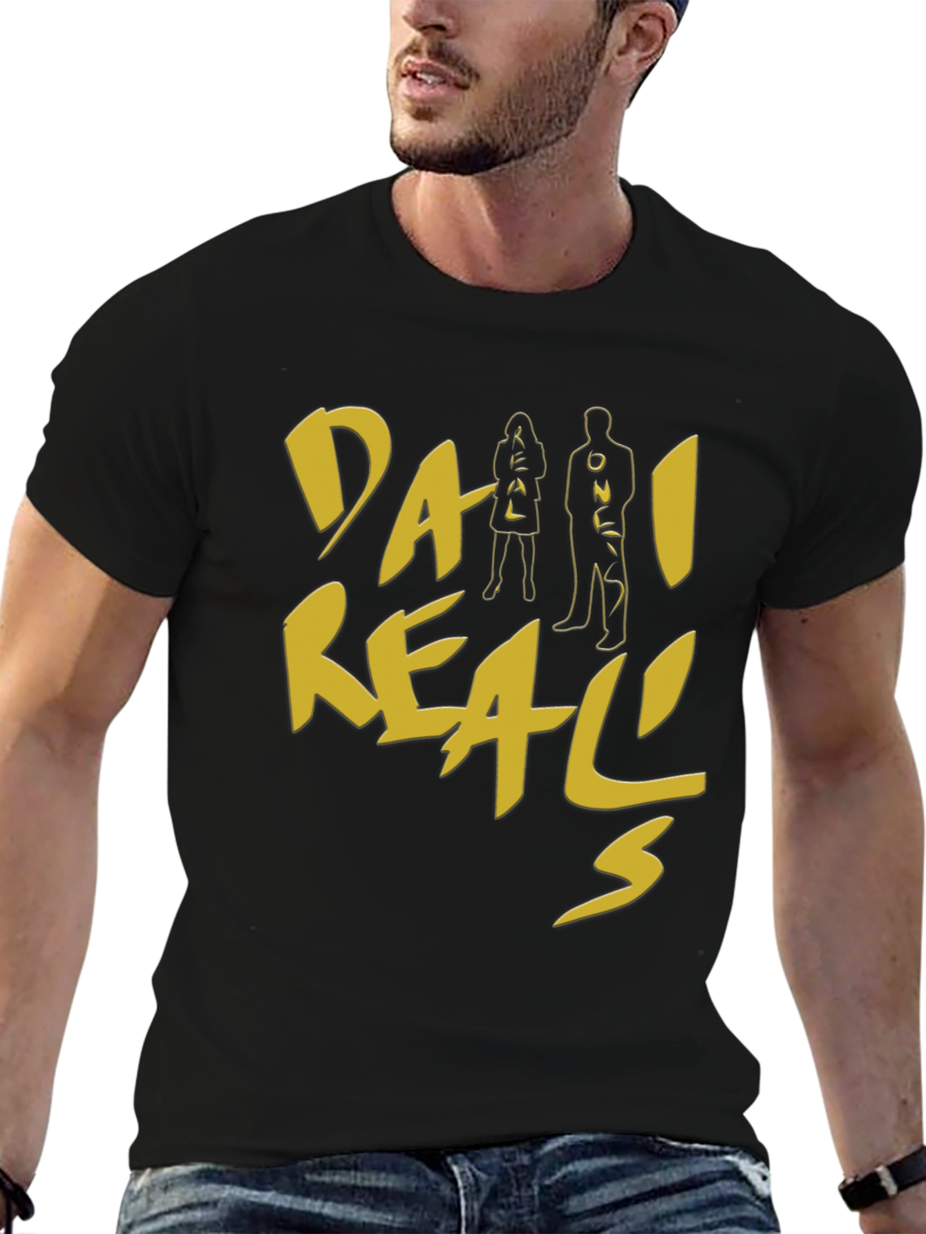 Black Dani Reals Only Black Graphic Tee view 6