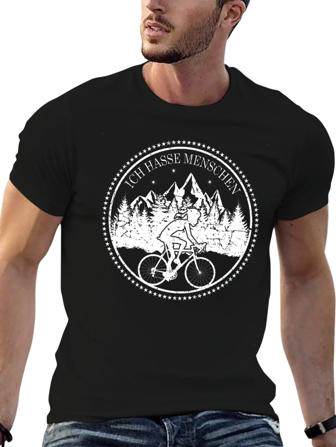 Ich Hasse Menschen Graphic Tee - 6