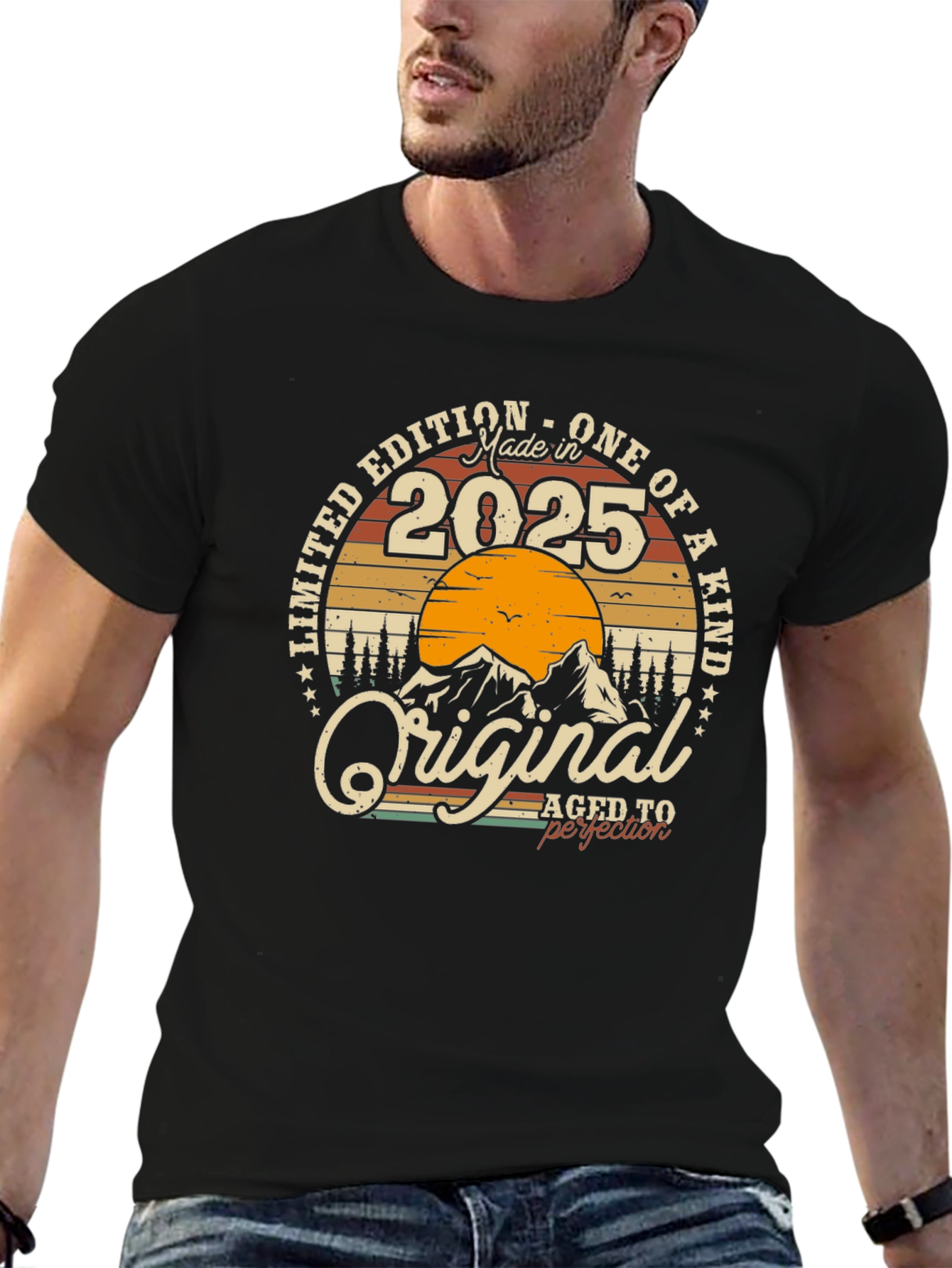 Black Limited Edition 2025 Original T-Shirt view 6