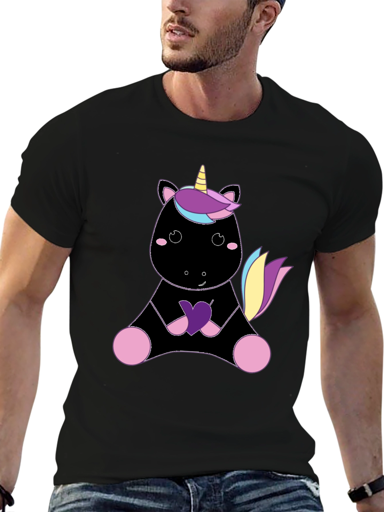 Unicorn Graphic Tee - Soft Cotton Blend - 6