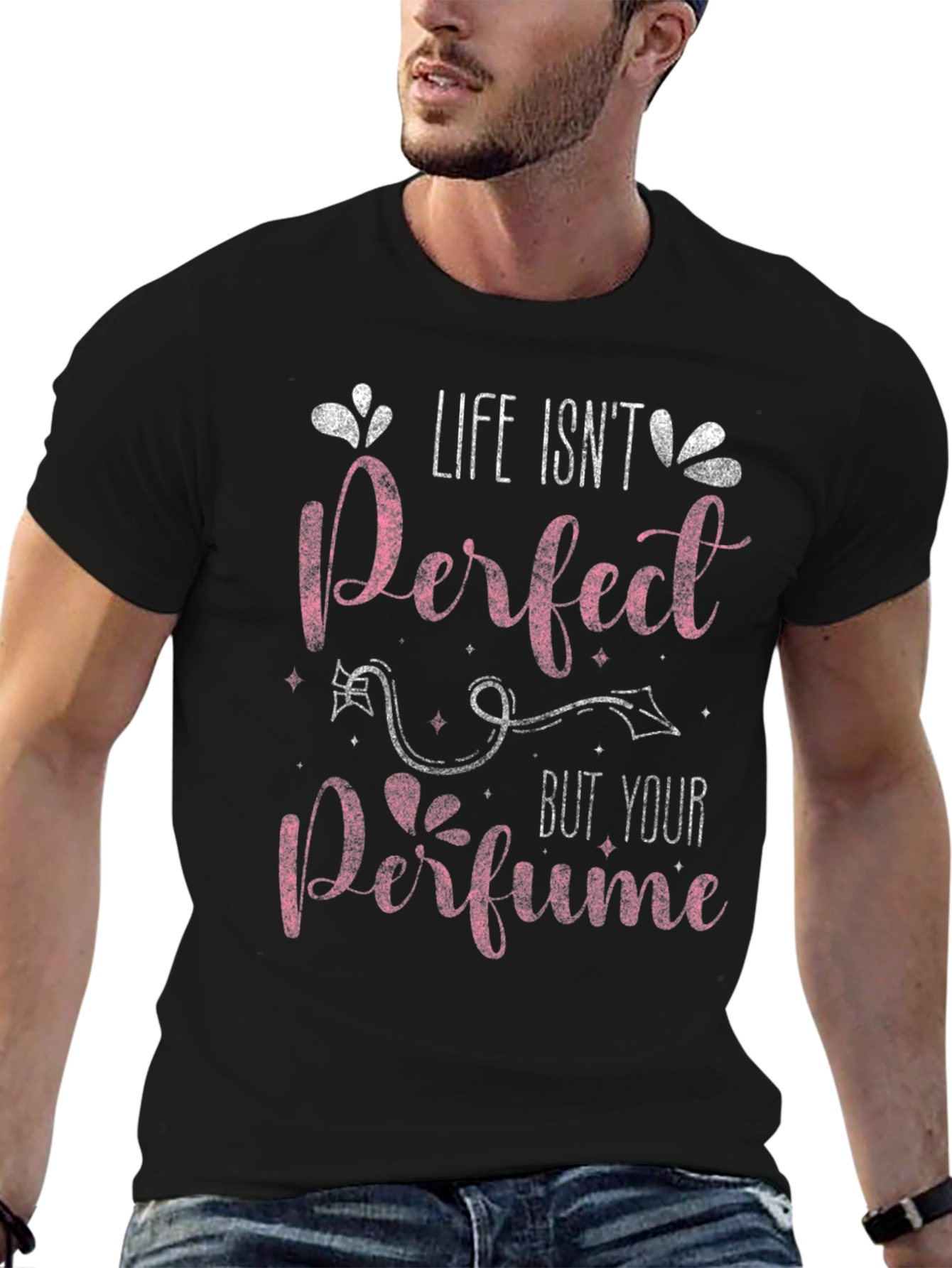 Black Life Isn't Perfect Perfume T-Shirt view 6