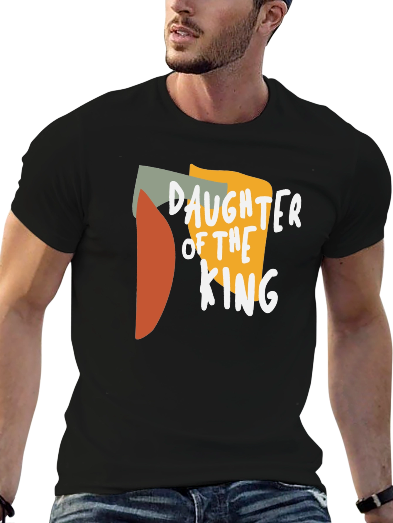 Black Daughter of the King Graphic T-Shirt - Black view 6