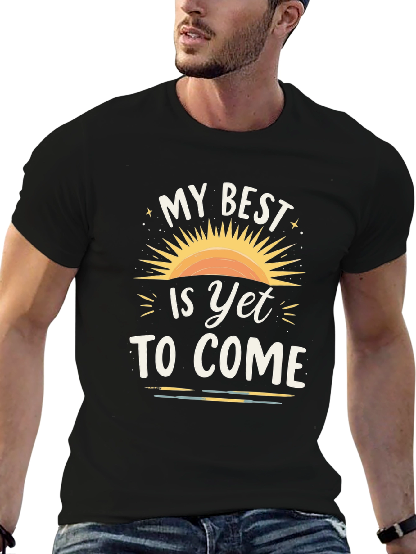 Black My Best Is Yet to Come T-Shirt view 6