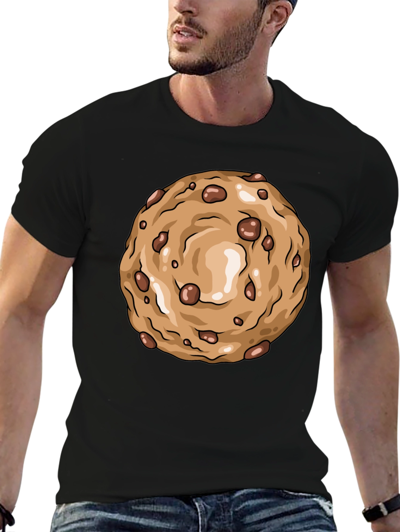 Black Cookie T-Shirt - Deliciously Funny Graphic Tee! view 6