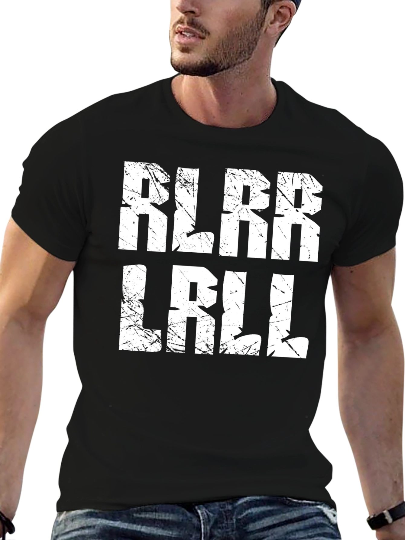 Black RLRR LRL T-Shirt - Gamer Tee view 6