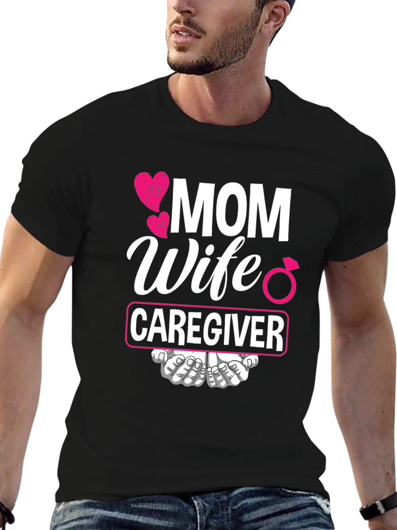 Mom Wife Caregiver T-Shirt - Ideal Gift! - 6