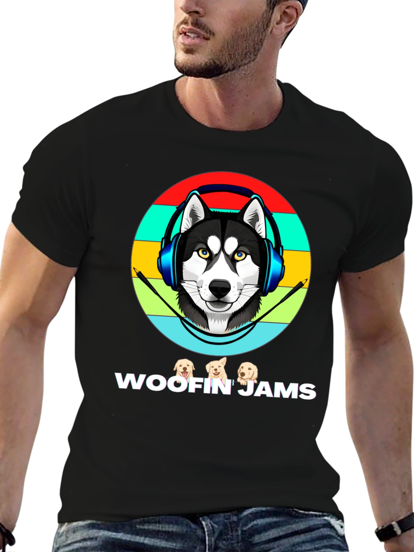 Woofin' Jams Dog T-Shirt - 6