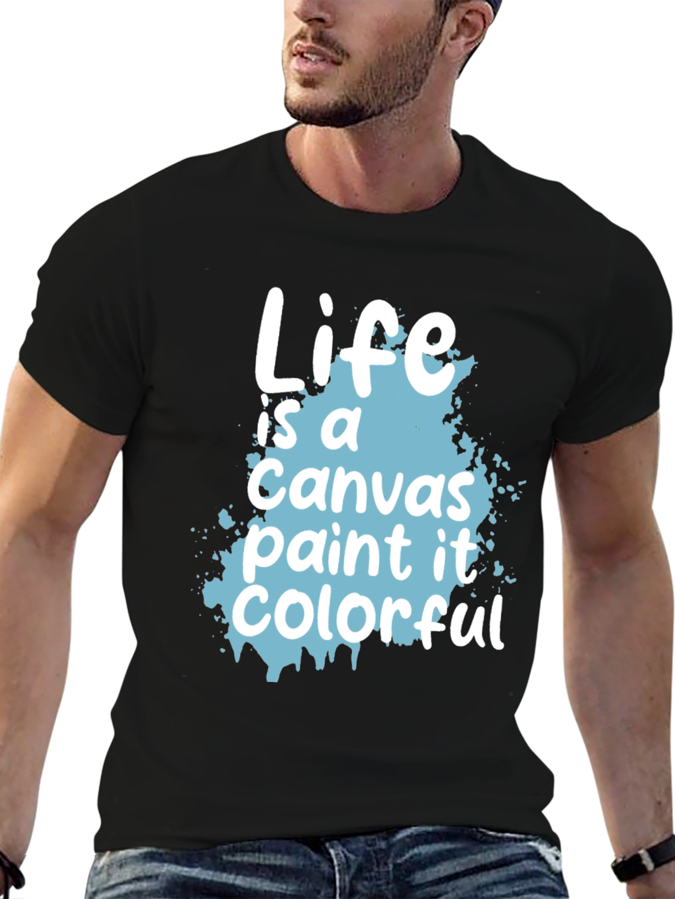 Life Is a Canvas Graphic Tee - 6