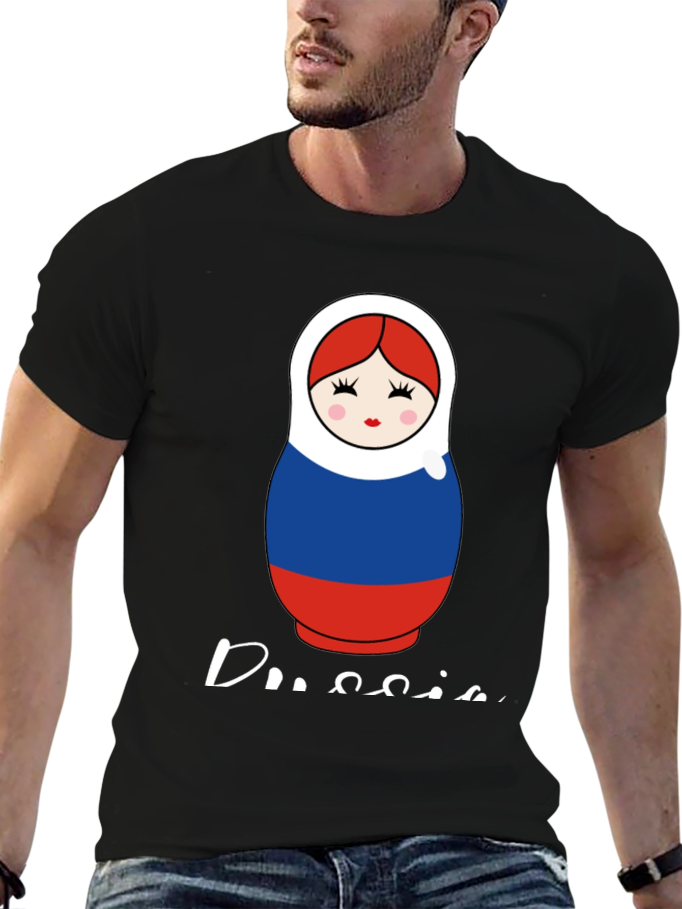 Russia Matryoshka Doll T-Shirt - Novelty Tee - 6