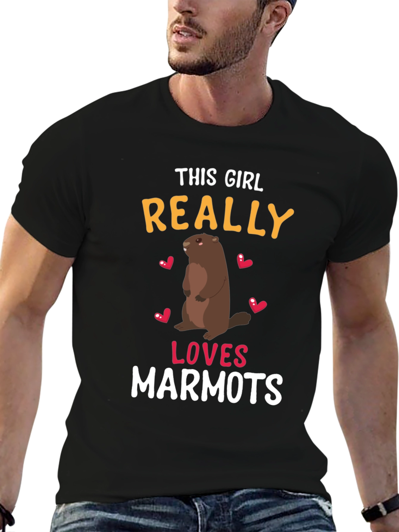 This Girl Really Loves Marmots T-Shirt - 6