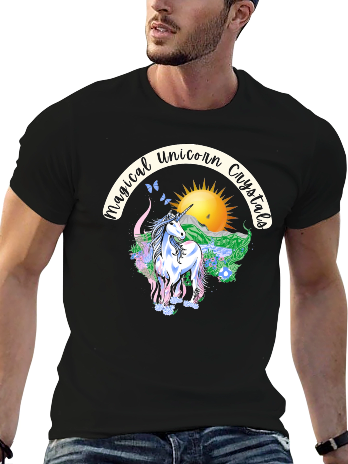 Magical Unicorn Crystals Graphic Tee - 6