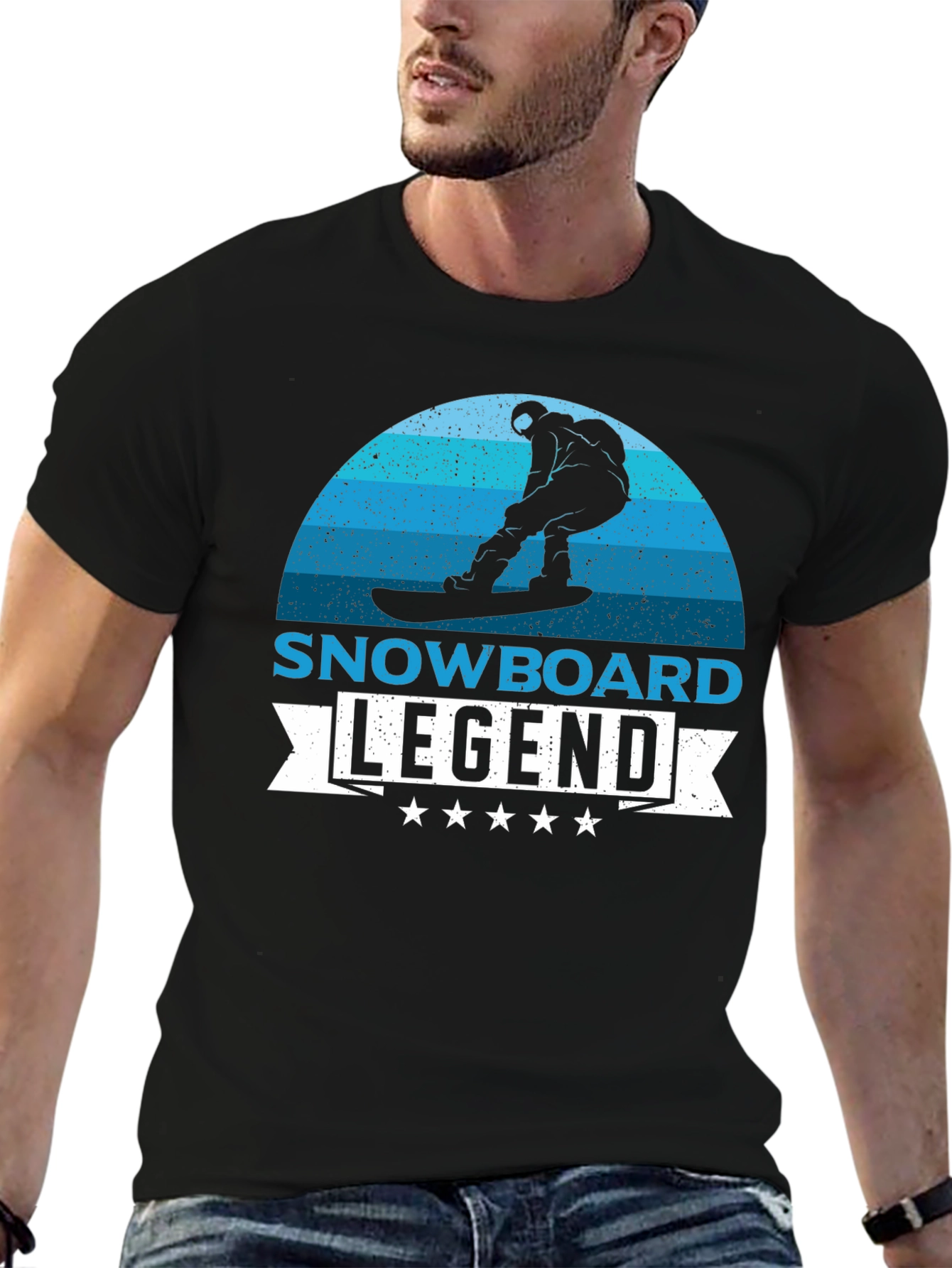 Snowboard Legend Graphic Tee - Ride in Style! - 6