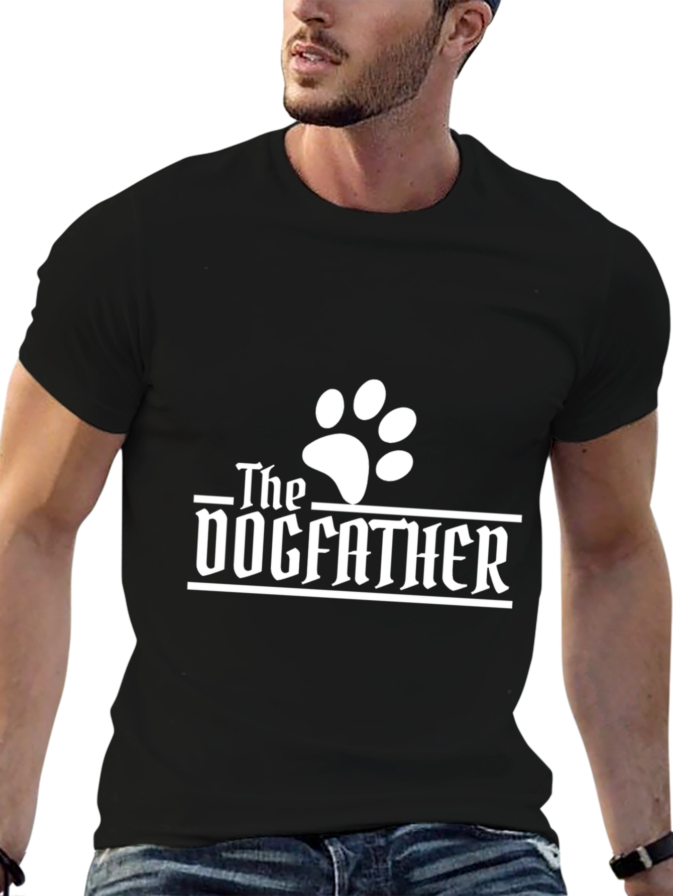 The Dogfather T-Shirt - Funny Pet Lover Tee - 6