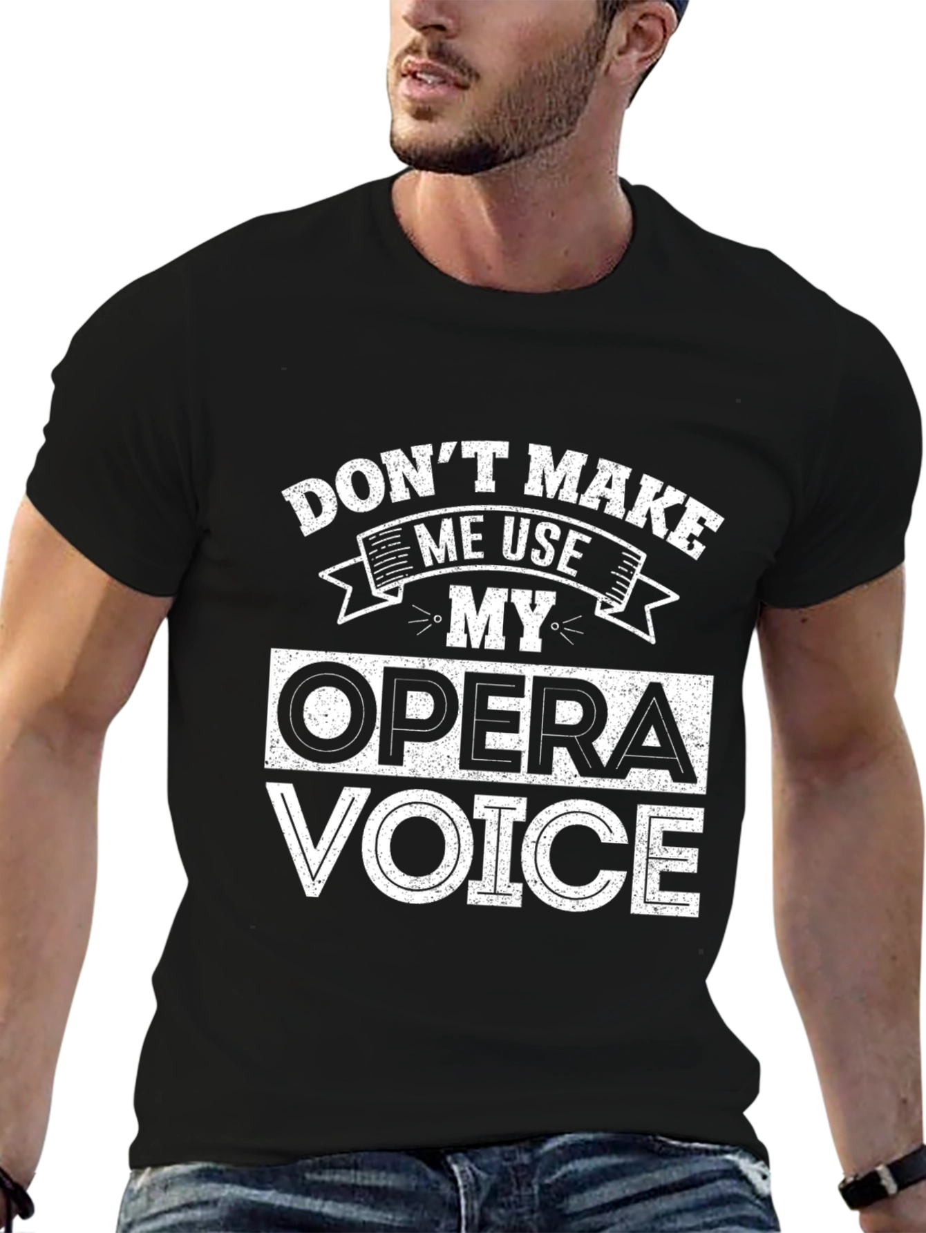 Black Opera Voice Funny T-Shirt - Vocalist Musician Gift view 6