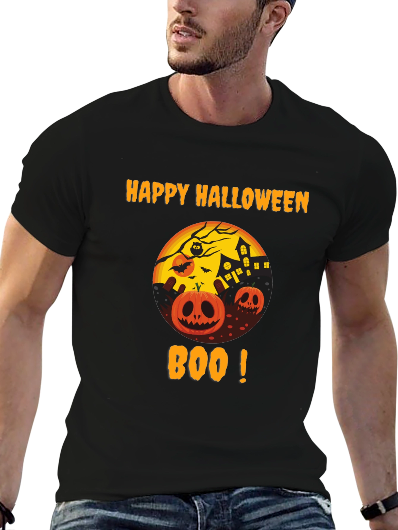 Happy Halloween Boo T-Shirt - 6