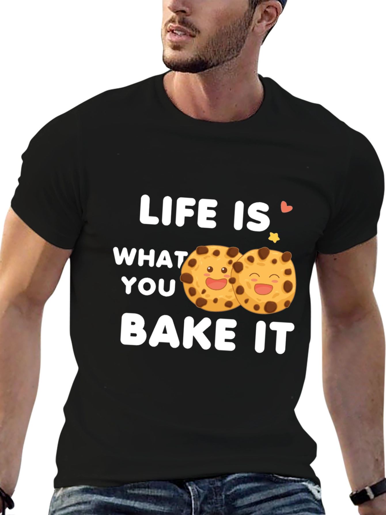 Black Life Is What You Bake It - Graphic T-Shirt view 6