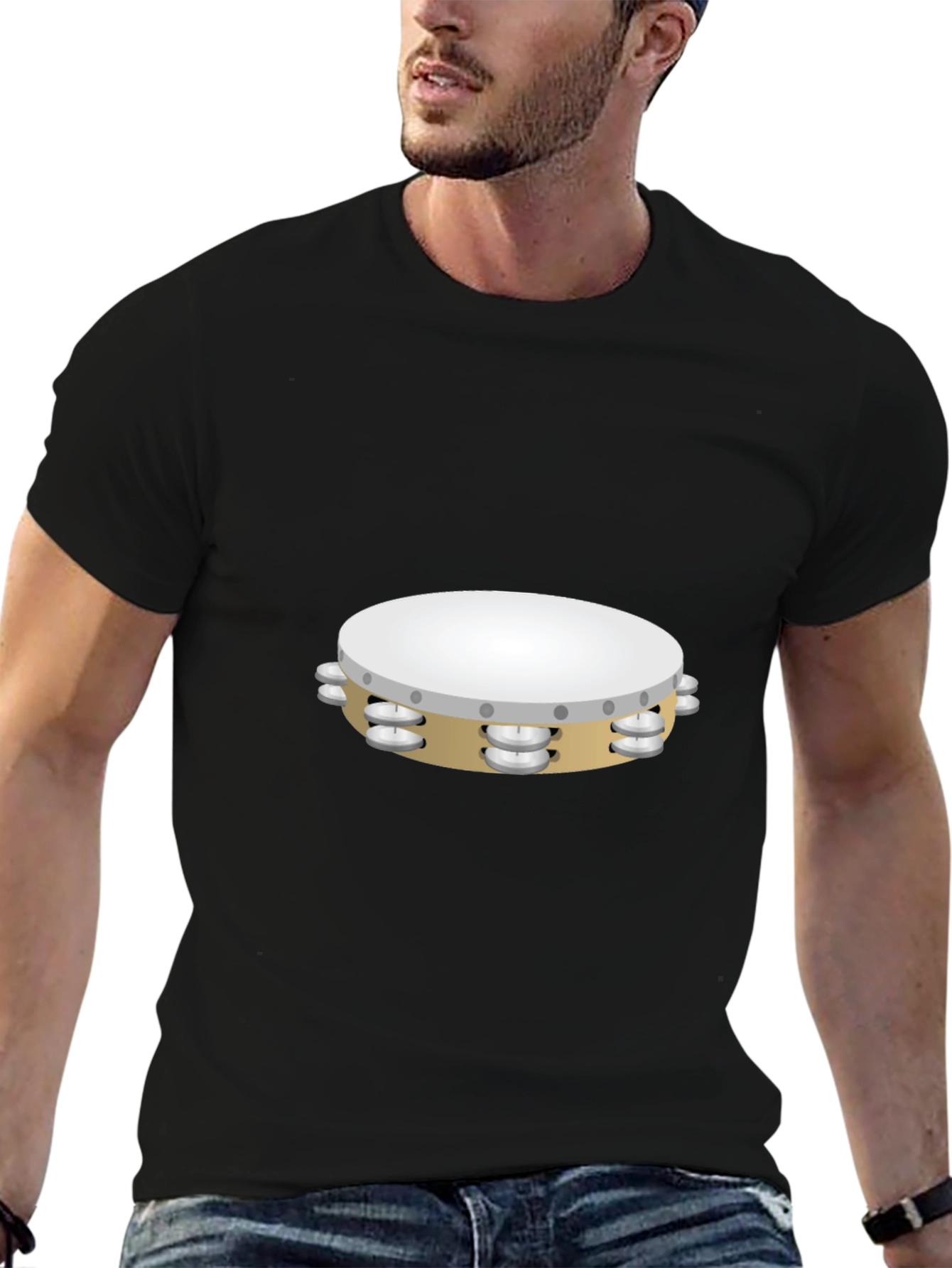 Black Tambourine Graphic Tee view 6