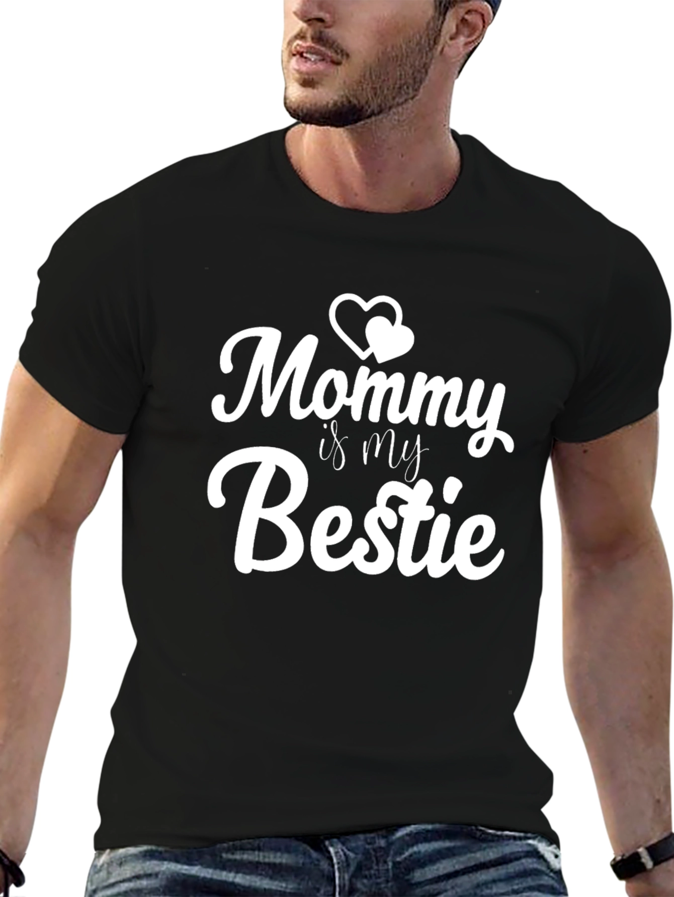 Black Mommy Is My Bestie T-Shirt view 6