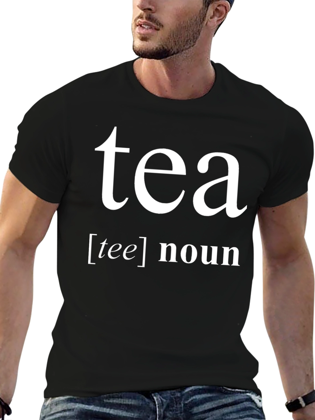 Black Tea Definition T-Shirt | Novelty Gift for Tea Lovers view 6
