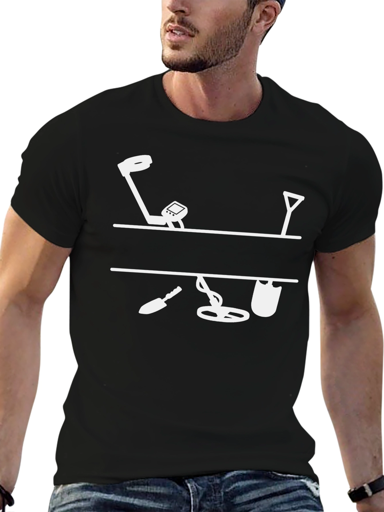 Metal Detecting T-Shirt - Detectorist Tee - 6