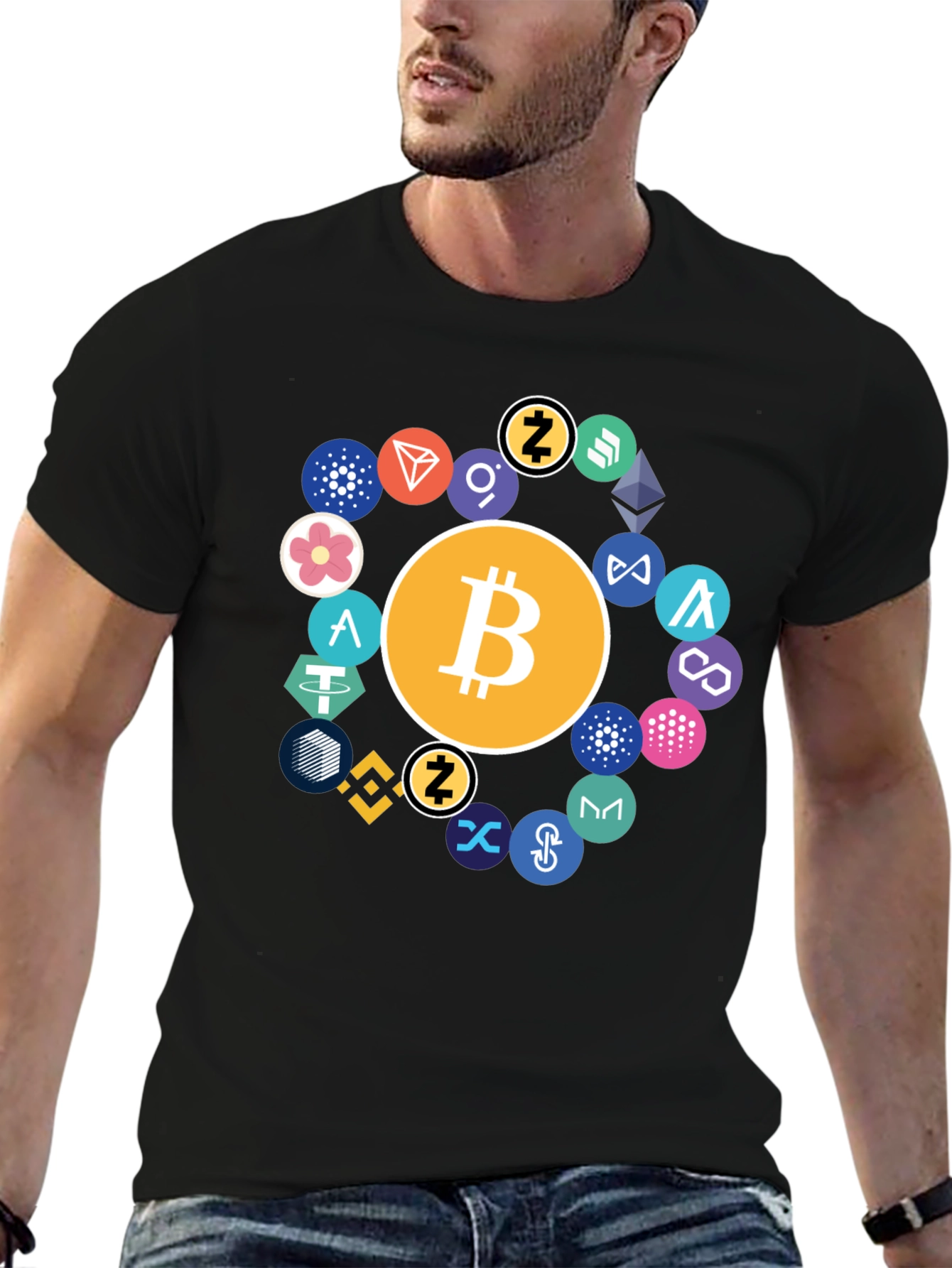 Crypto Currency Bitcoin T-Shirt - 6
