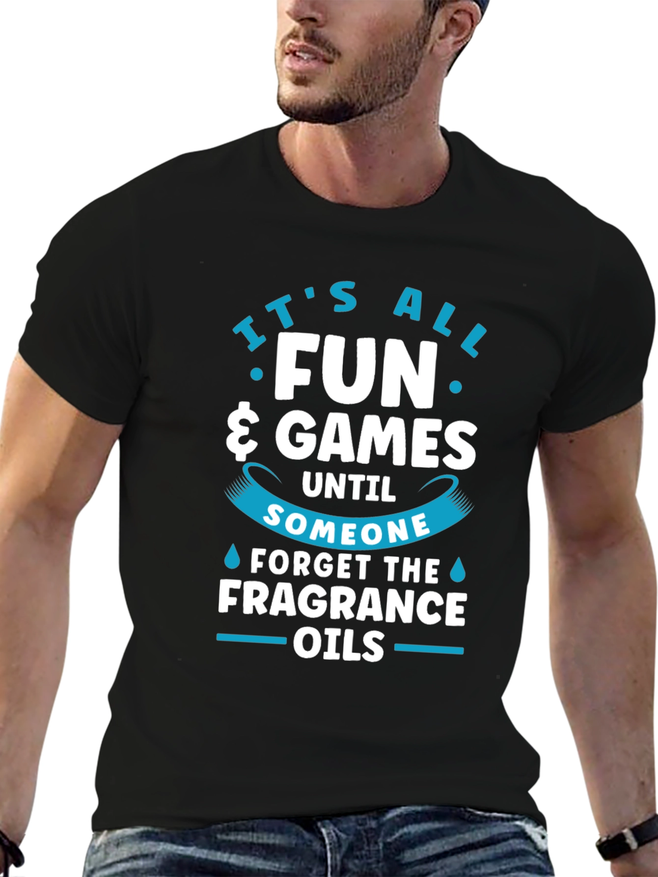 Funny Fragrance Oils T-Shirt - It's All Fun & Games! - 6