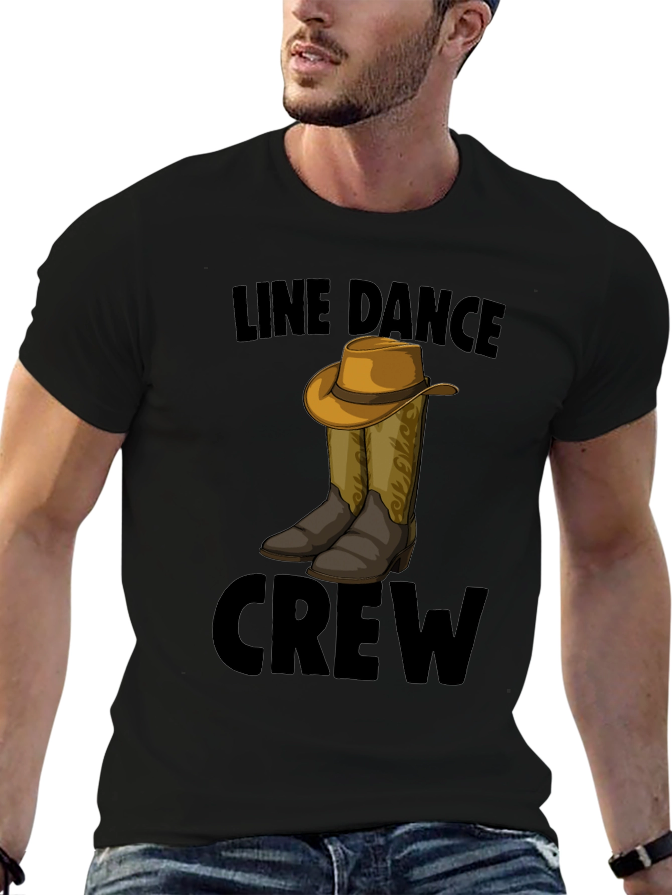 Line Dance Crew T-Shirt - Western Style - 6