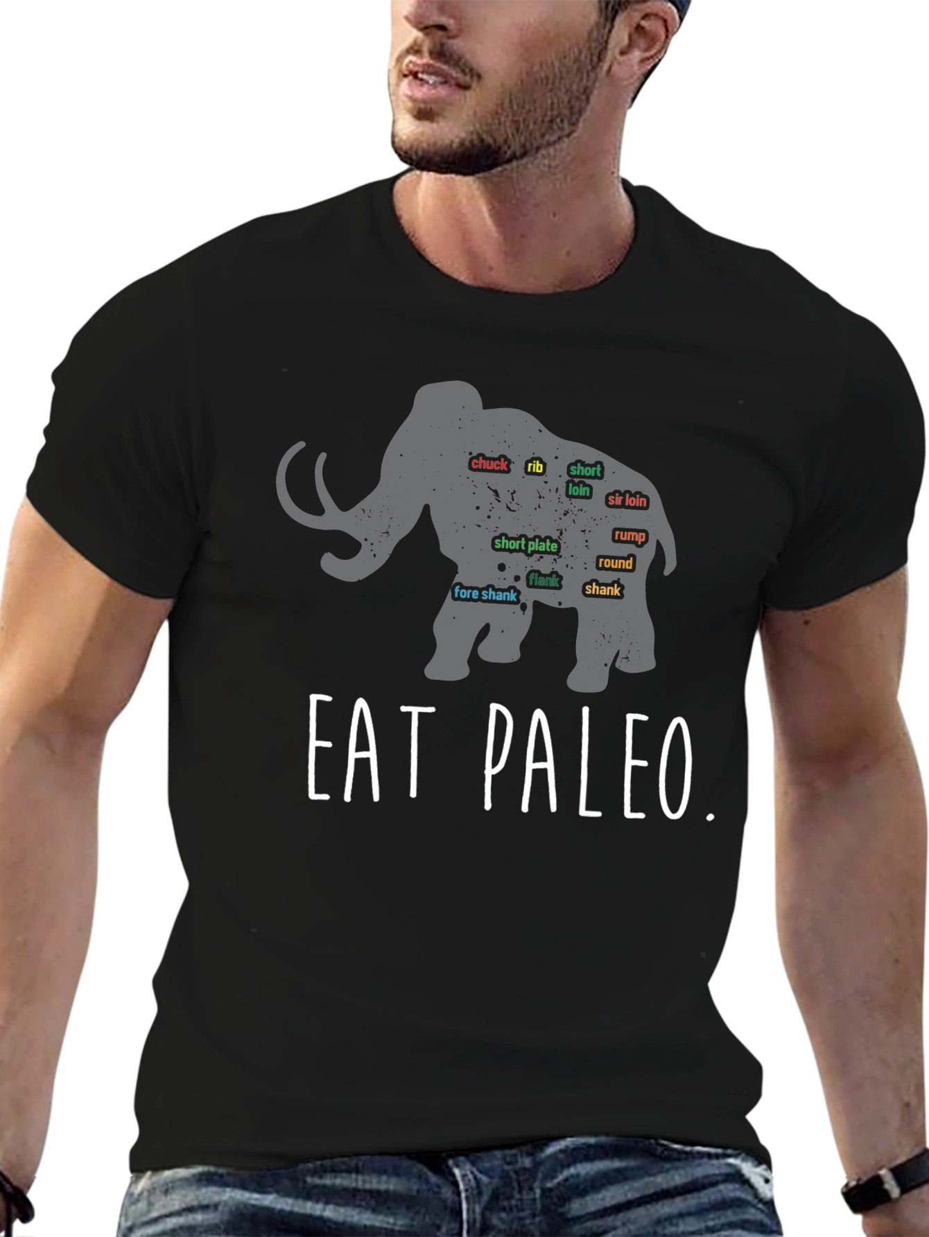 Eat Paleo Mammoth T-Shirt - 6