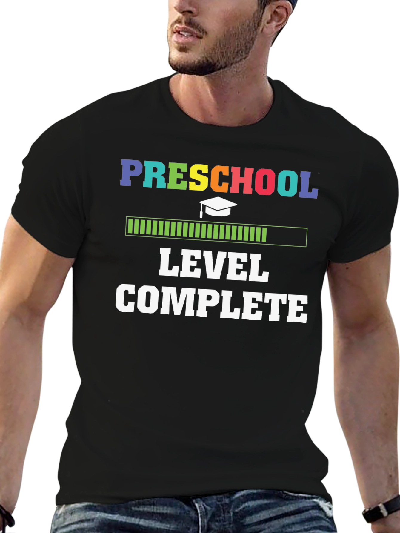 Black Preschool Level Complete T-Shirt view 6