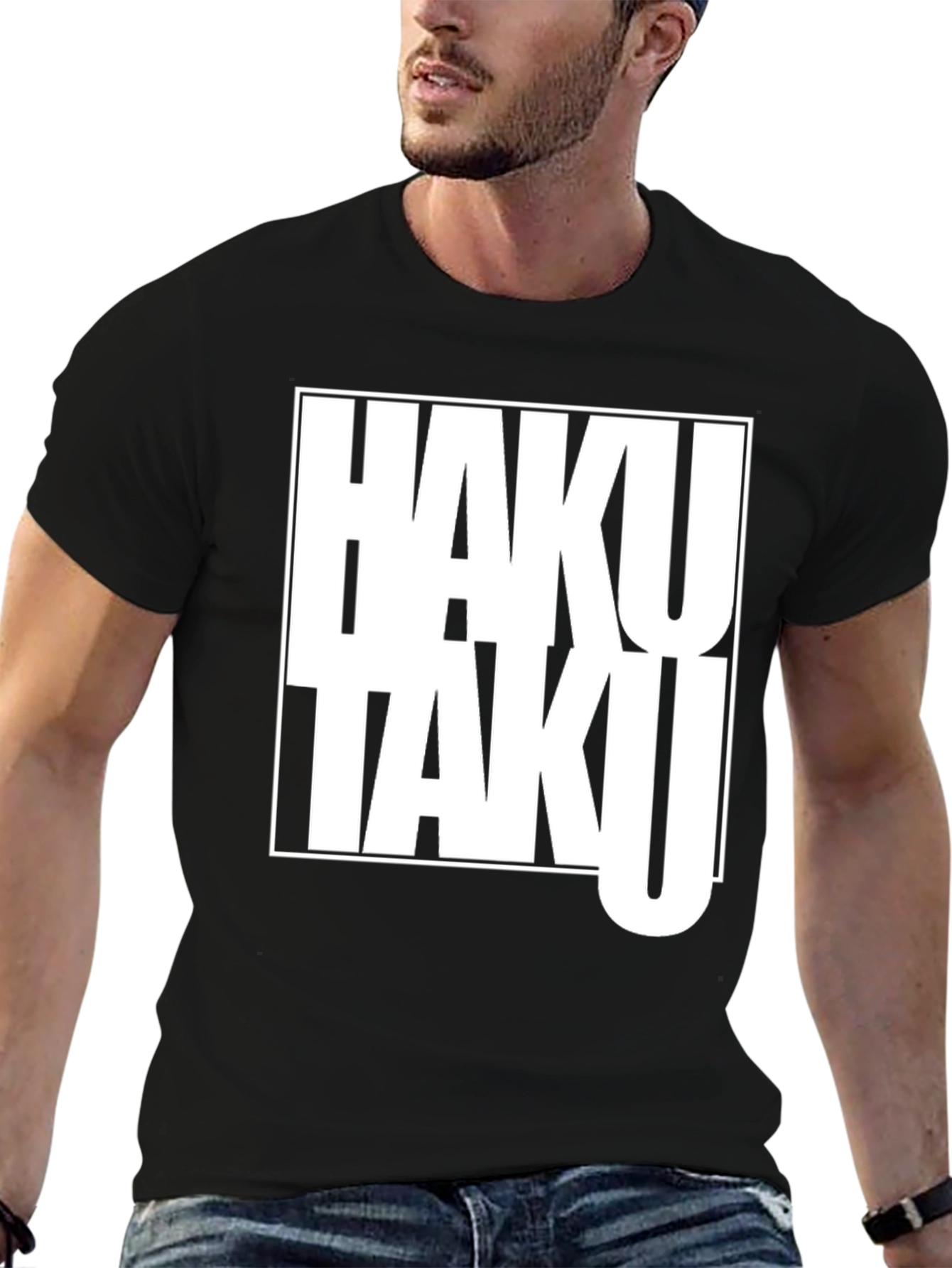 Black Hakutaku Graphic Tee - Bold Style! view 6