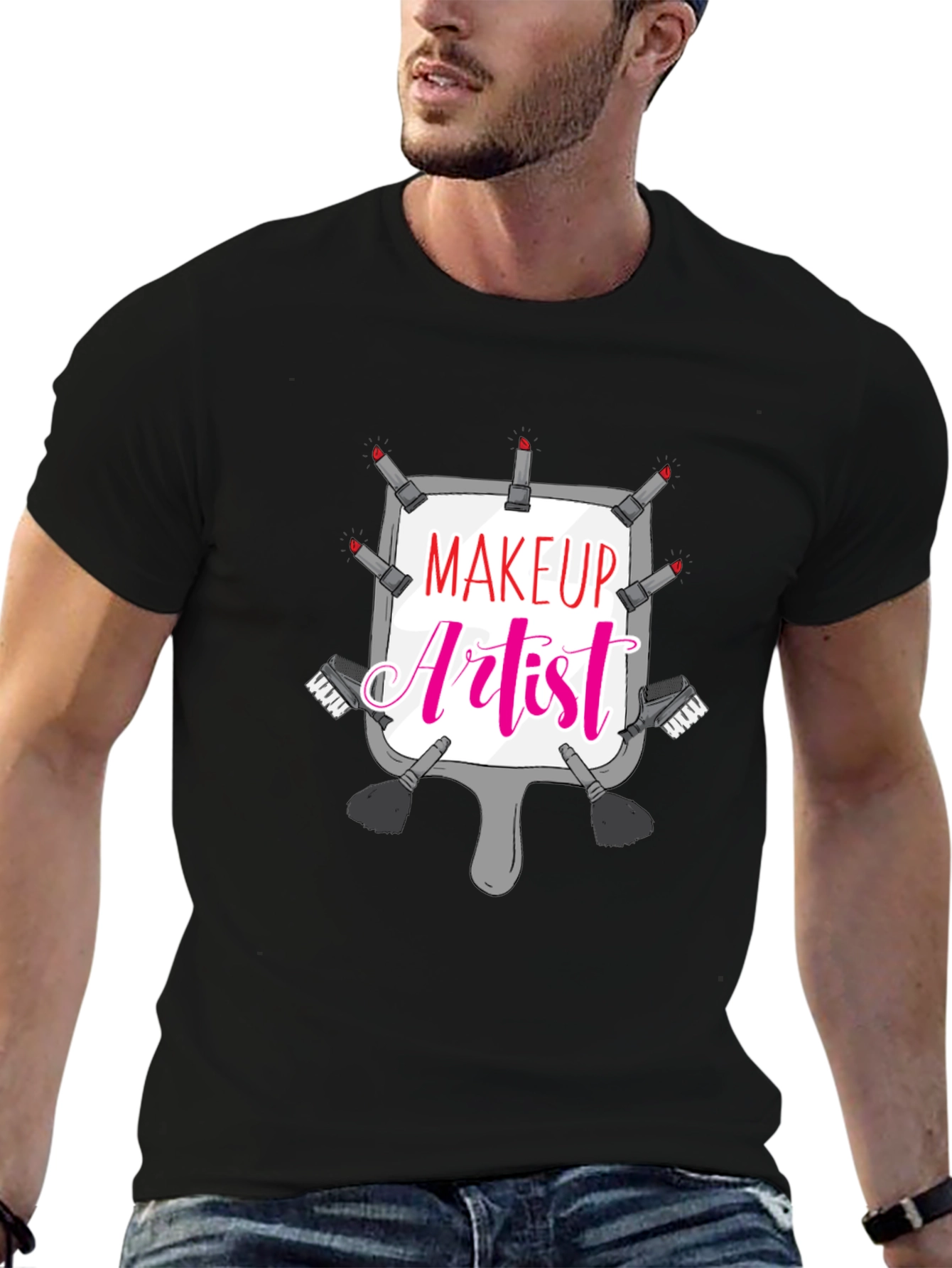 Makeup Artist Graphic T-Shirt - 6