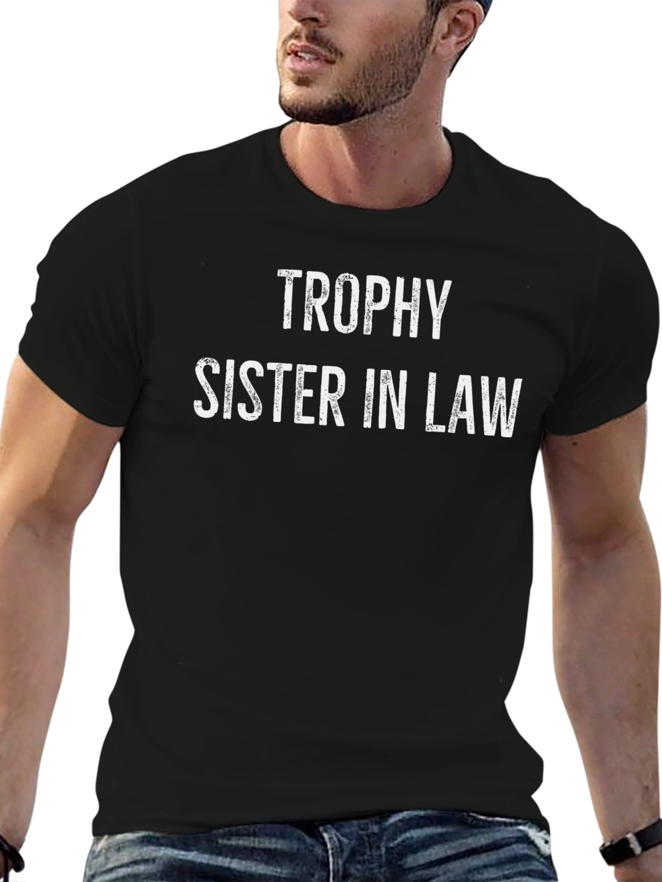 Black Trophy Sister-In-Law Graphic Tee view 6