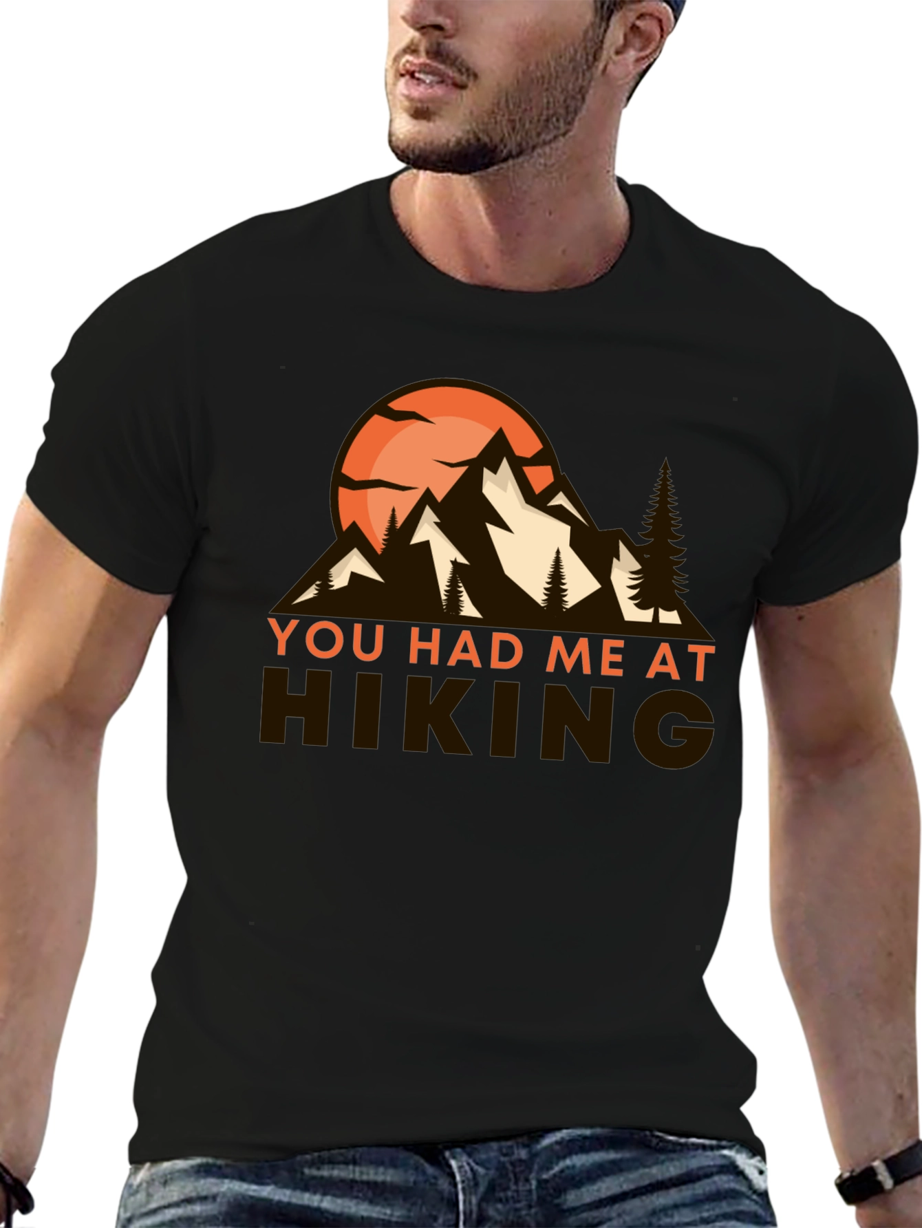 Hiking Graphic Tee - You Had Me At Hiking - 6
