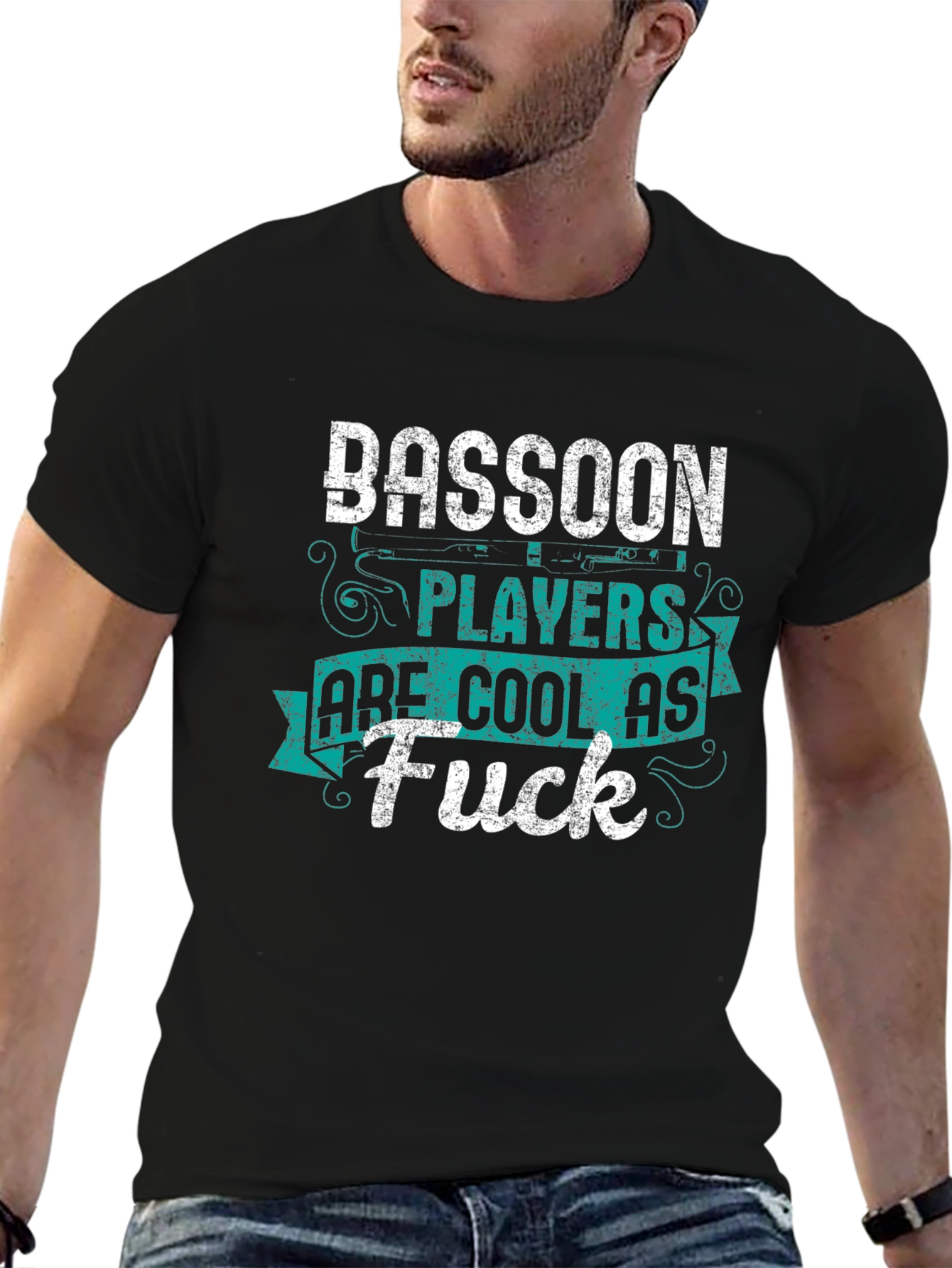 Black Bassoon Players Are Cool T-Shirt view 6