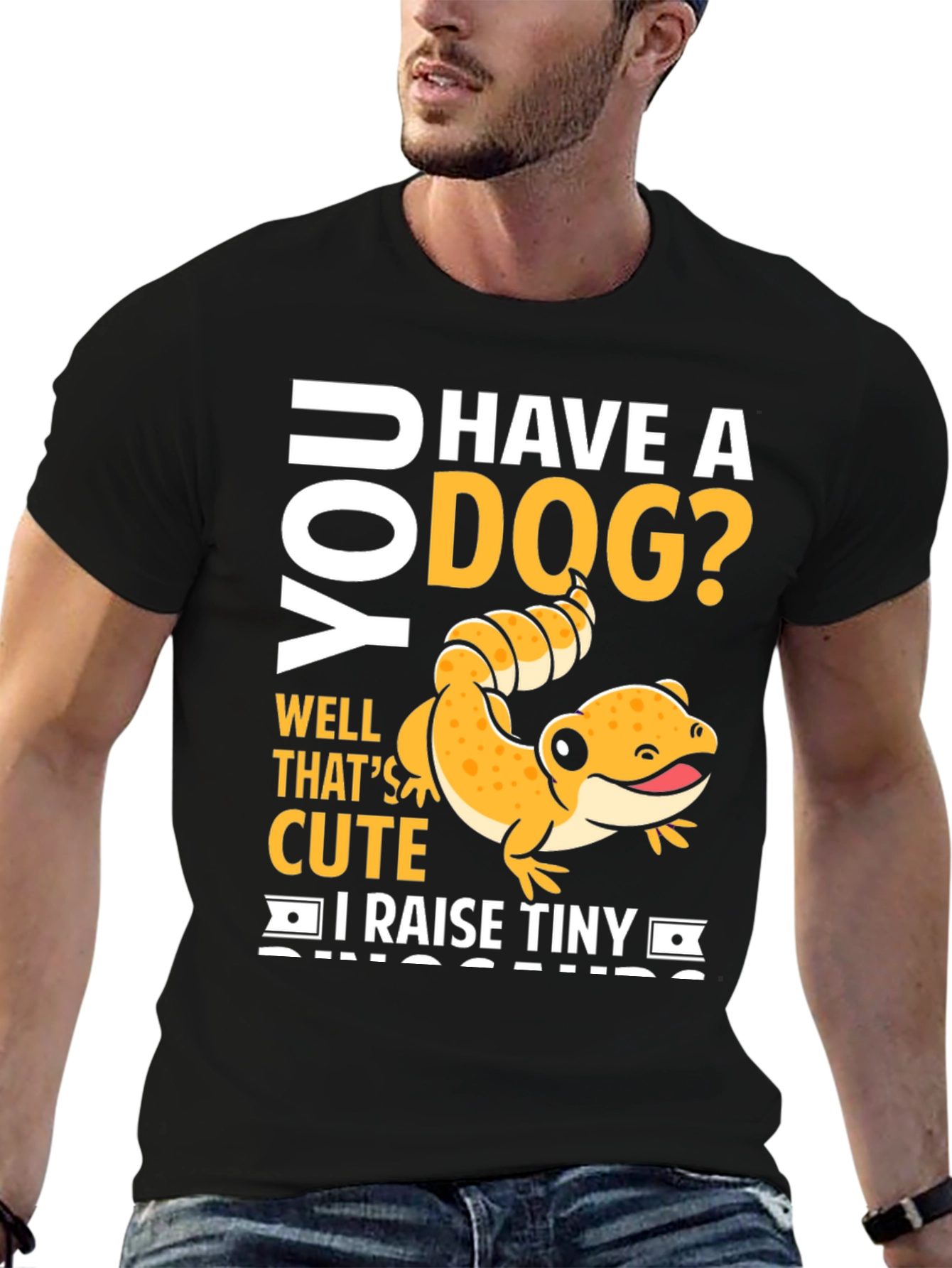 Funny Reptile Lover T-Shirt - I Raise Tiny Dinosaurs! - 6