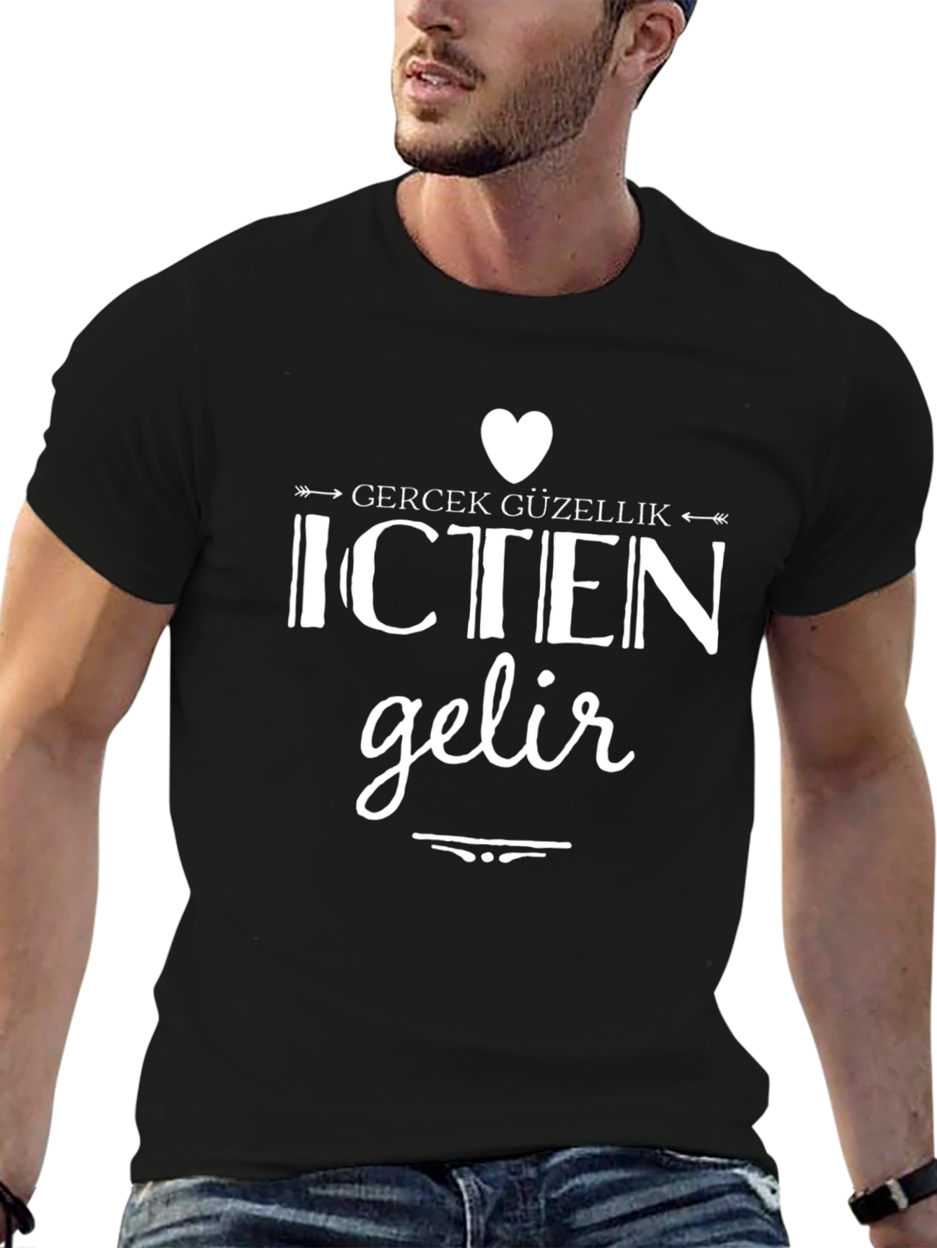 Black Icten Gelir Black T-Shirt view 6