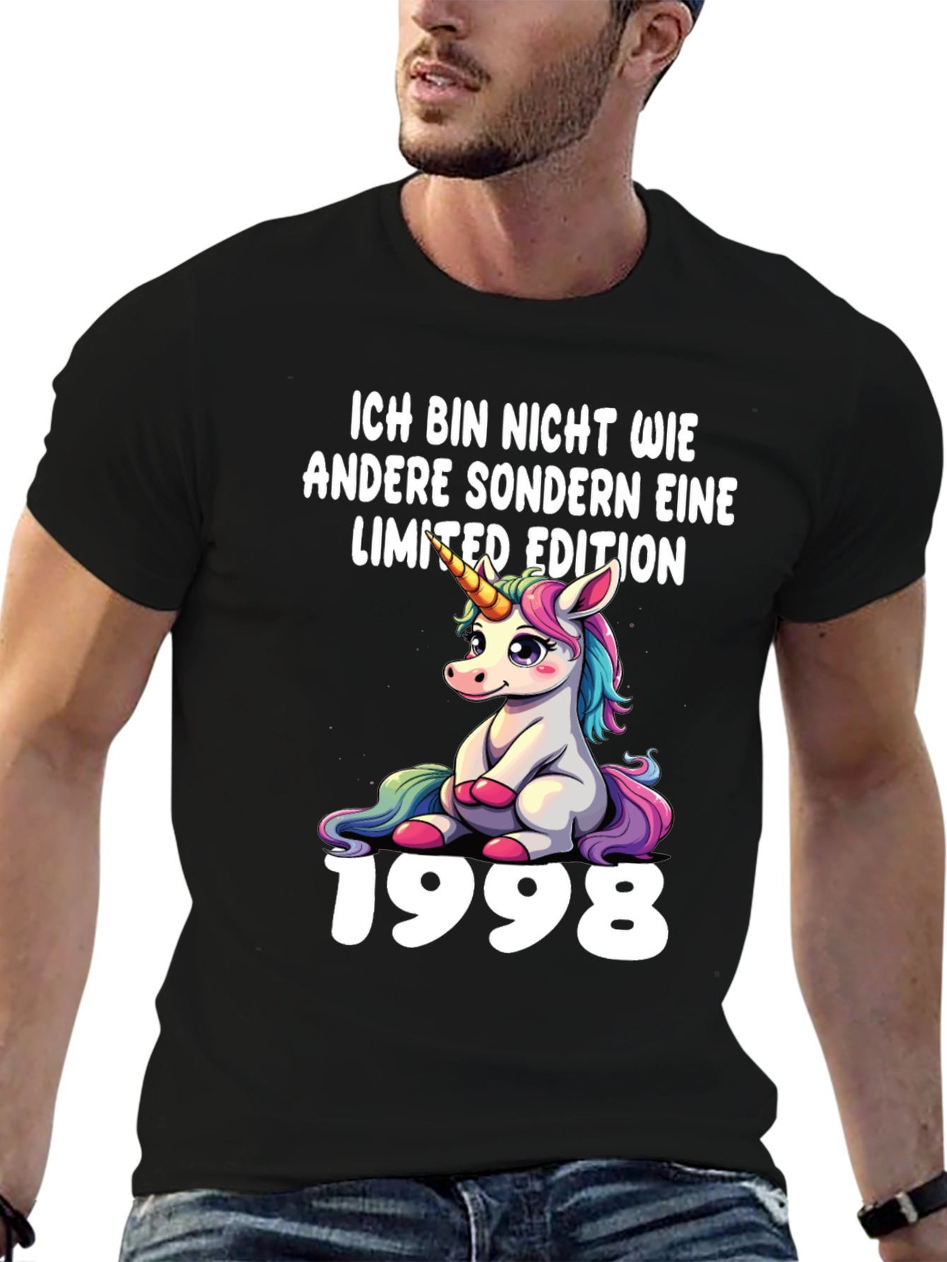 Black Unicorn Limited Edition 1998 Black T-Shirt view 6