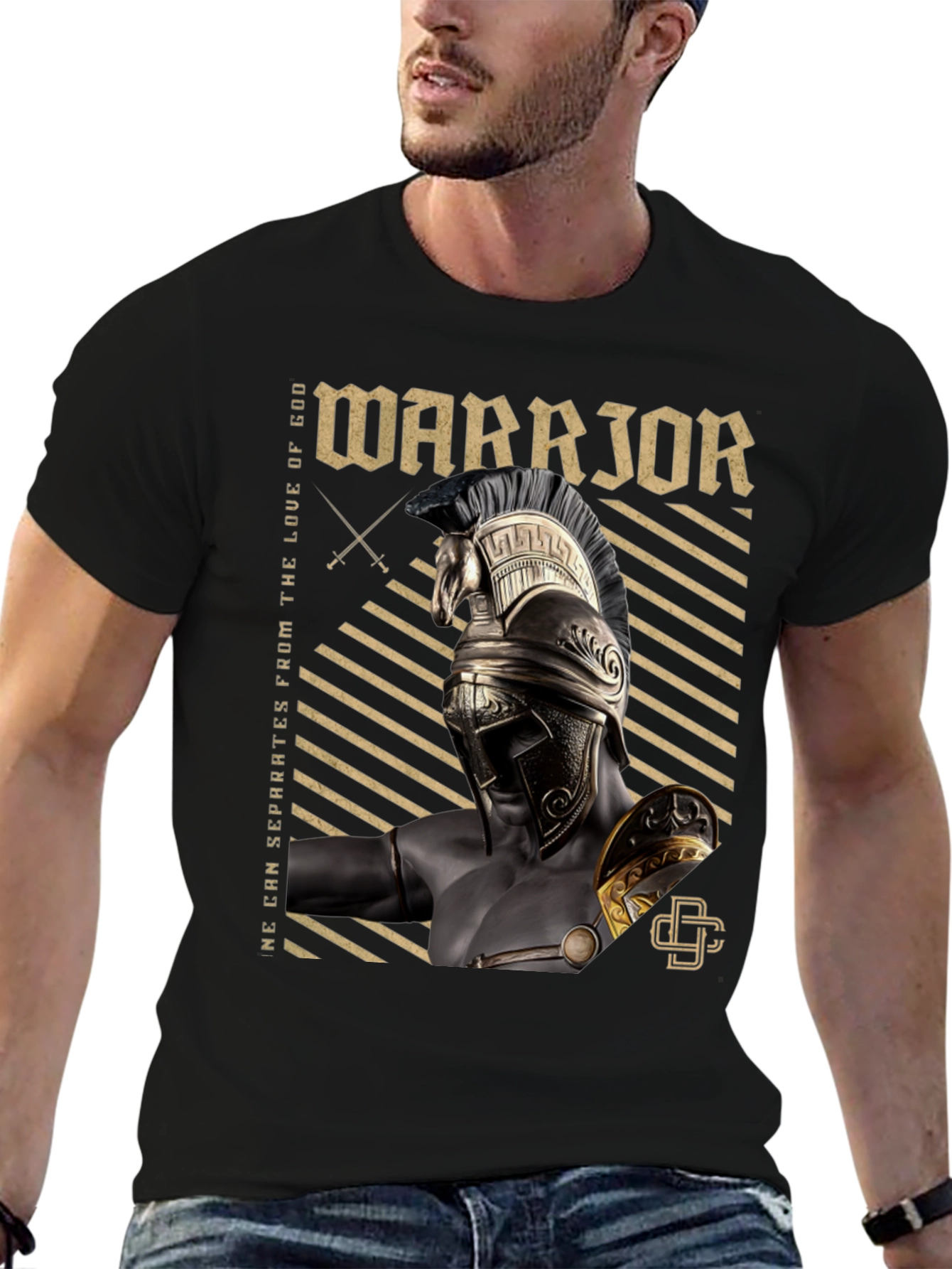 Black Warrior Graphic Tee - Black view 6