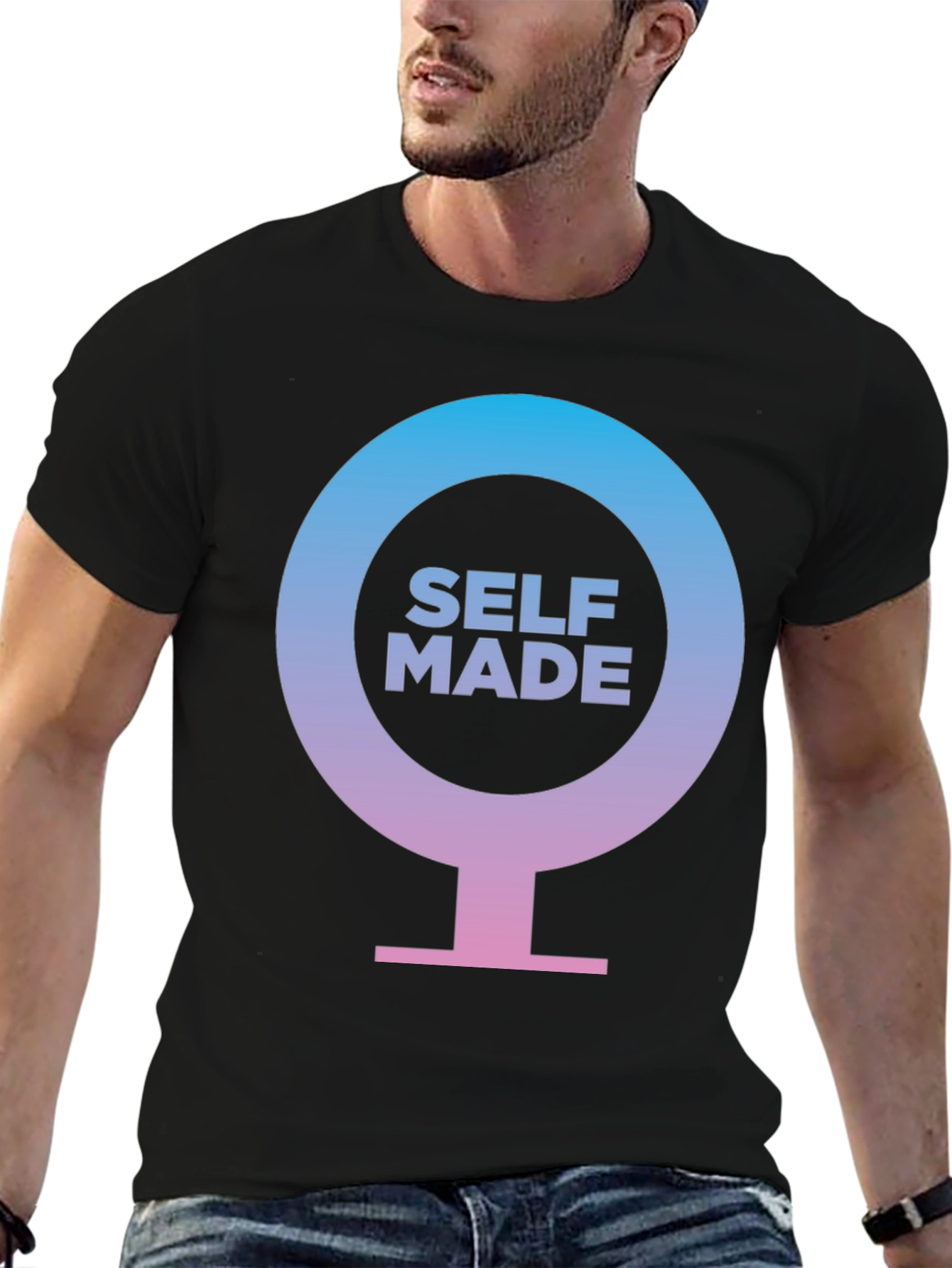 Self Made Feminist Symbol T-Shirt - 6