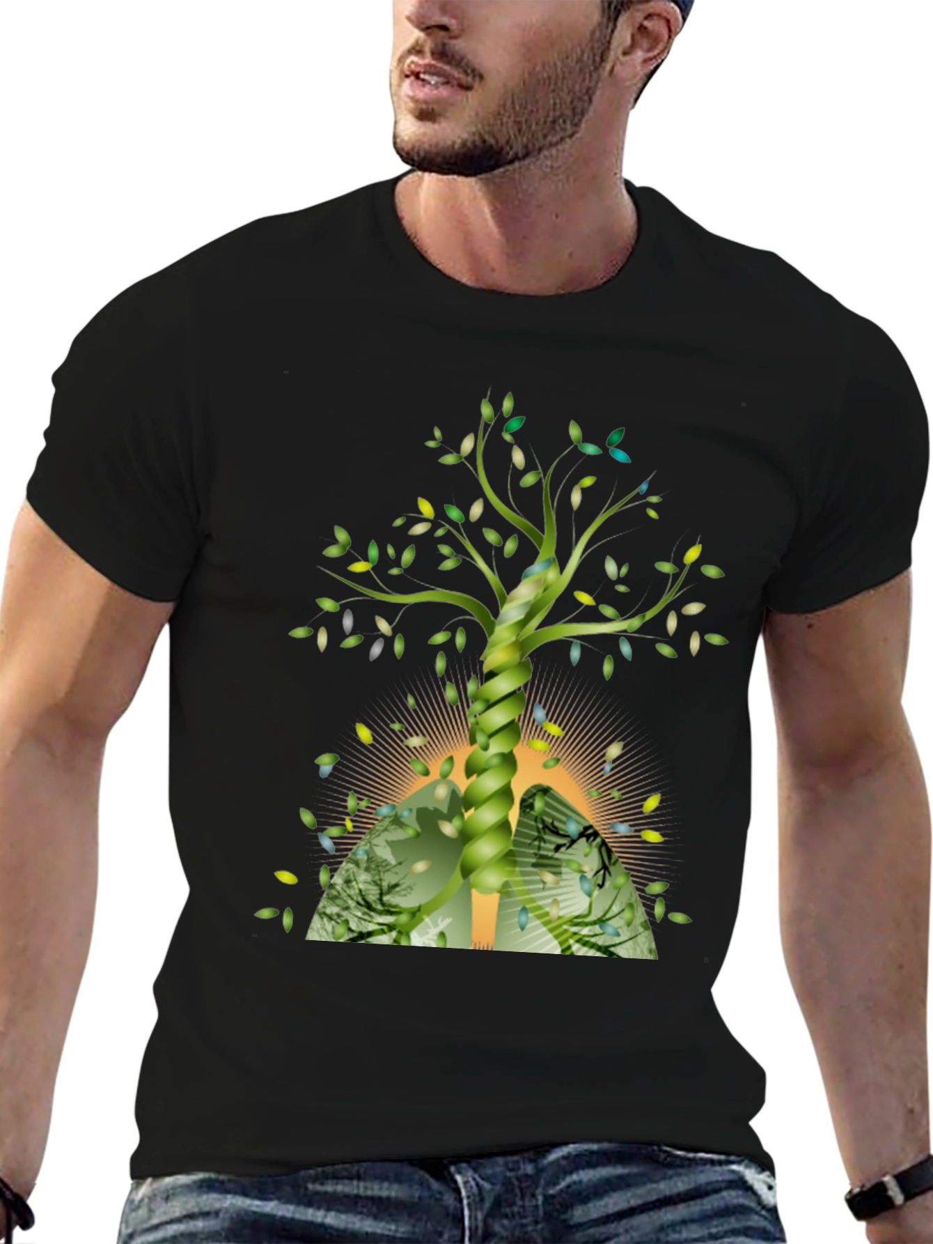 Tree of Life Lungs Graphic Tee - 6