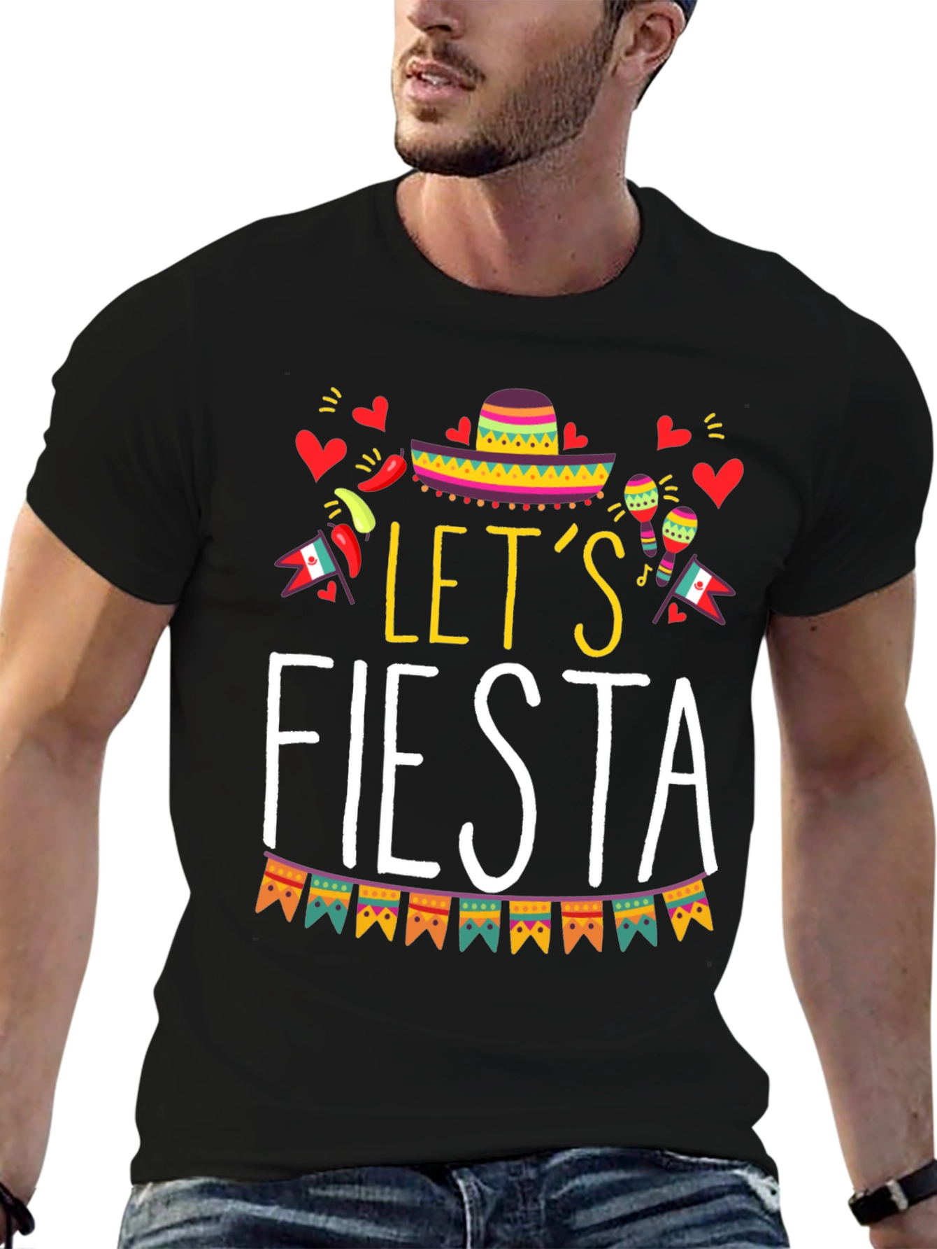 Let's Fiesta Graphic T-Shirt - 6