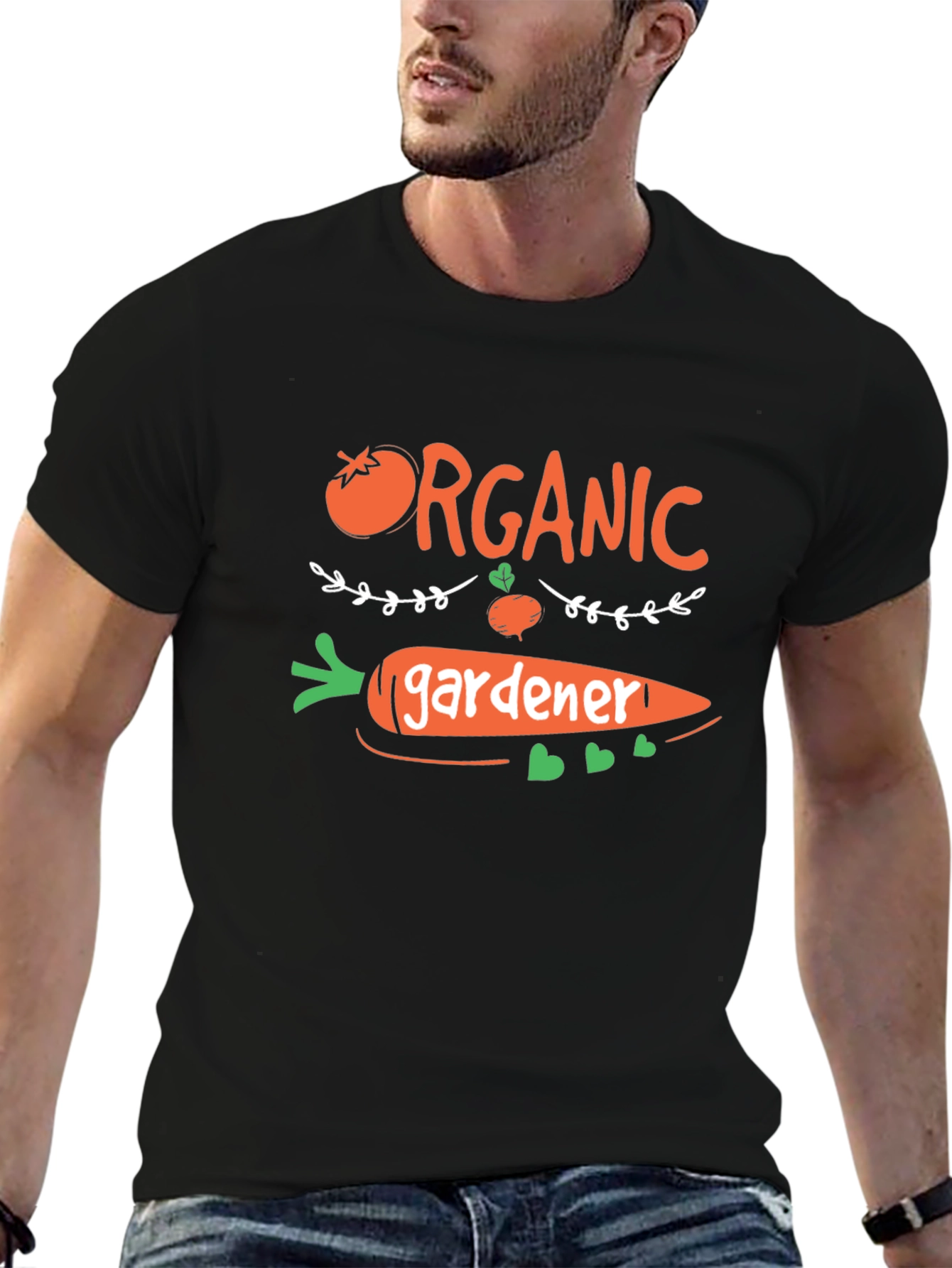 Organic Gardener Graphic Tee - Black - 6