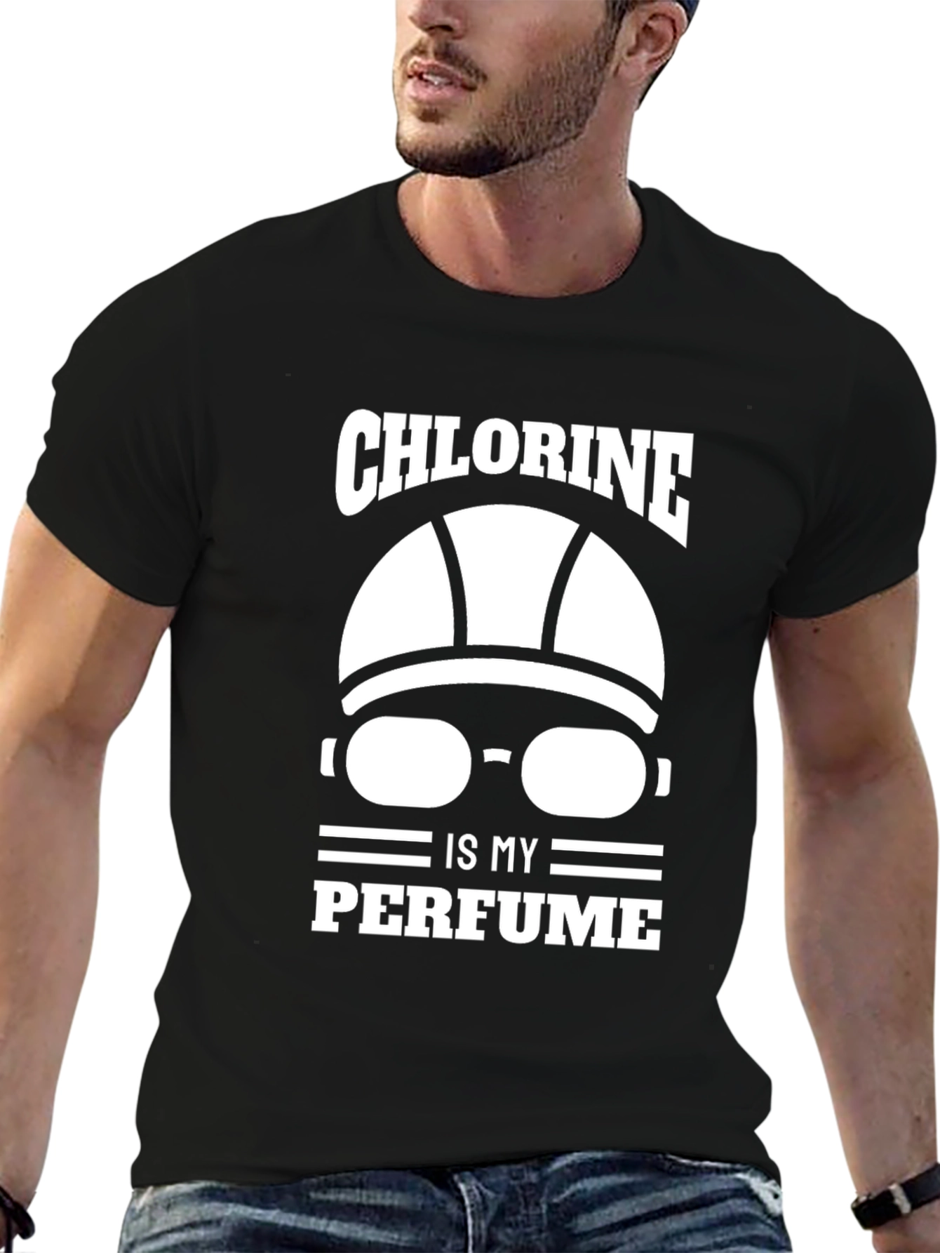 Chlorine is My Perfume Swimmer T-Shirt - 6
